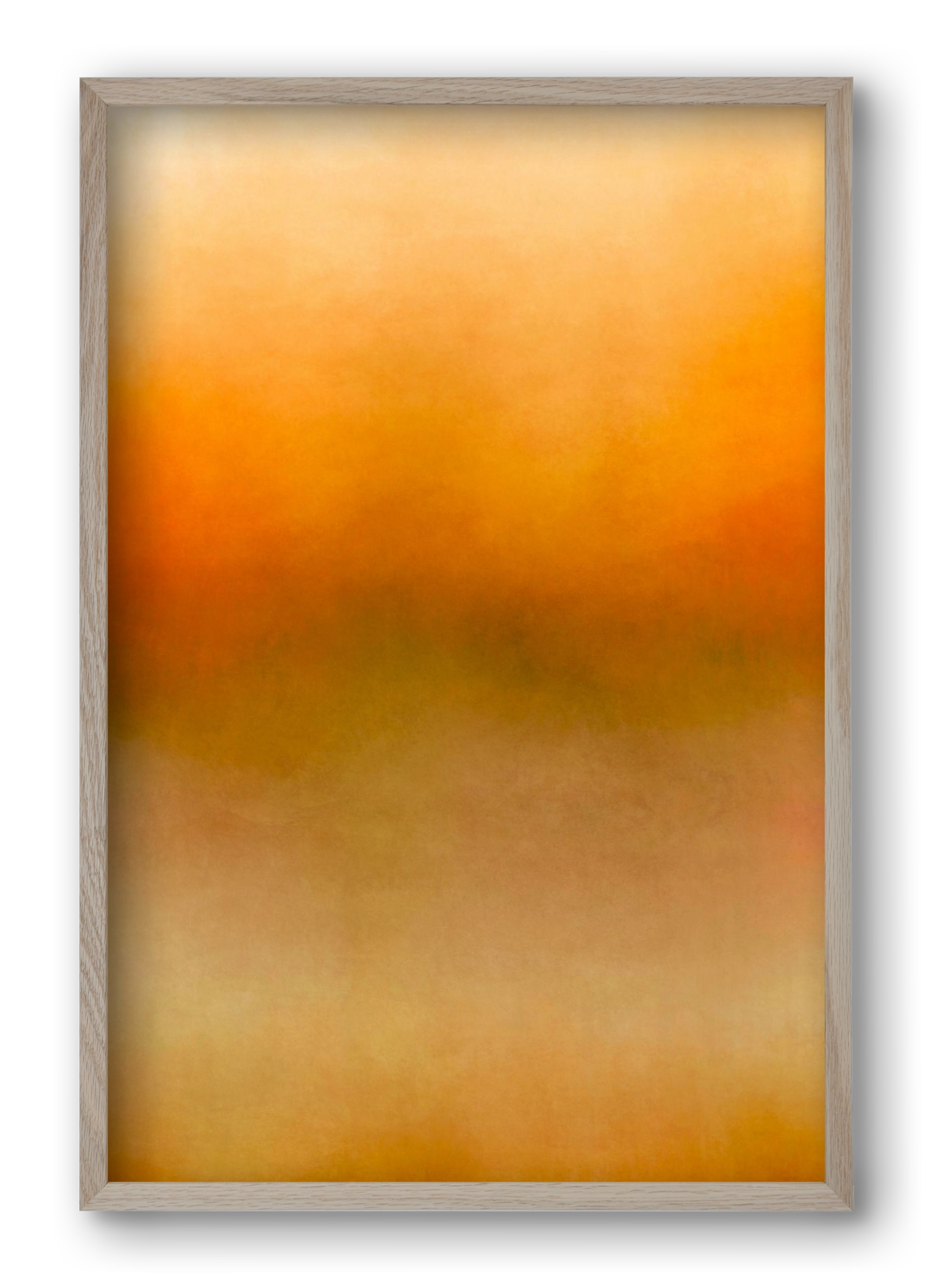 COLOR GRADIENT - 02, 40x60 cm (40x60 cm), Tölgy keret