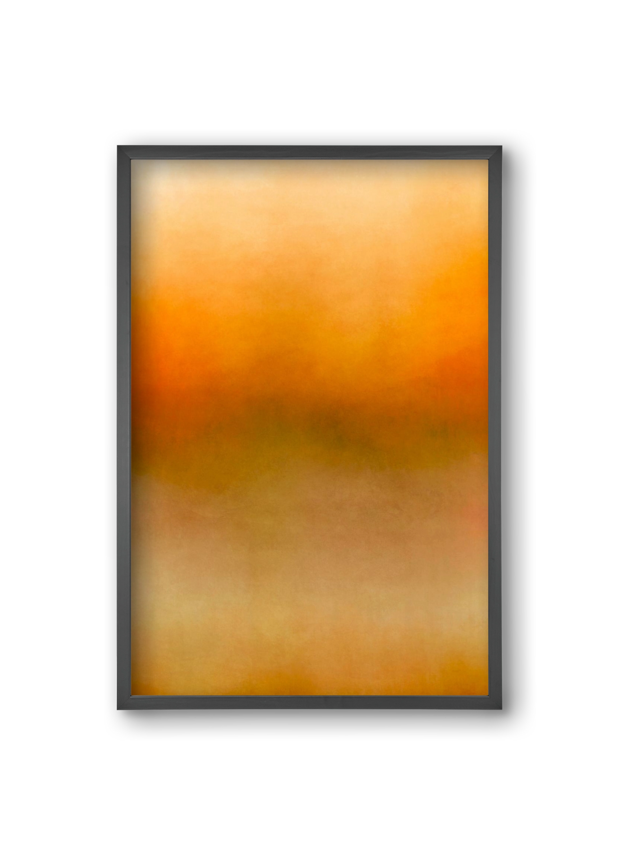 COLOR GRADIENT - 02, 20x30 cm (20x30 cm), Fekete keret