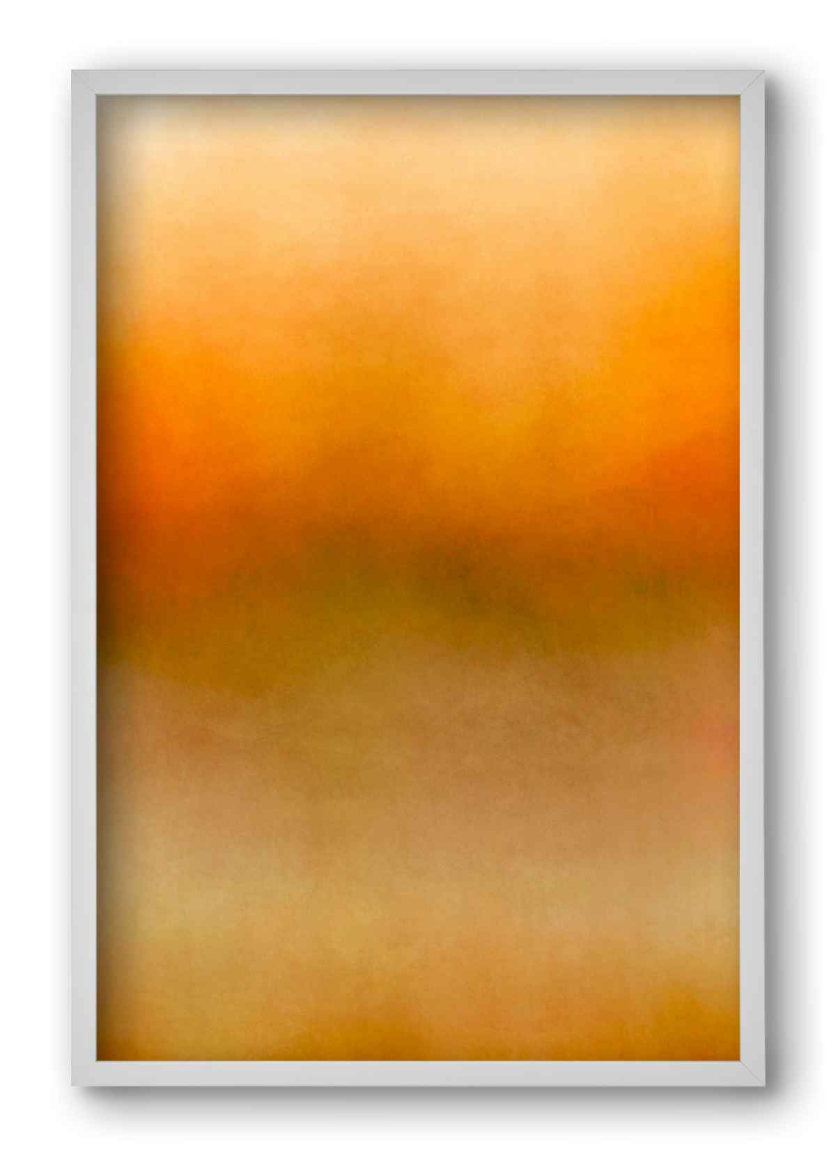 COLOR GRADIENT - 02, 40x60 cm (40x60 cm), Fehér keret