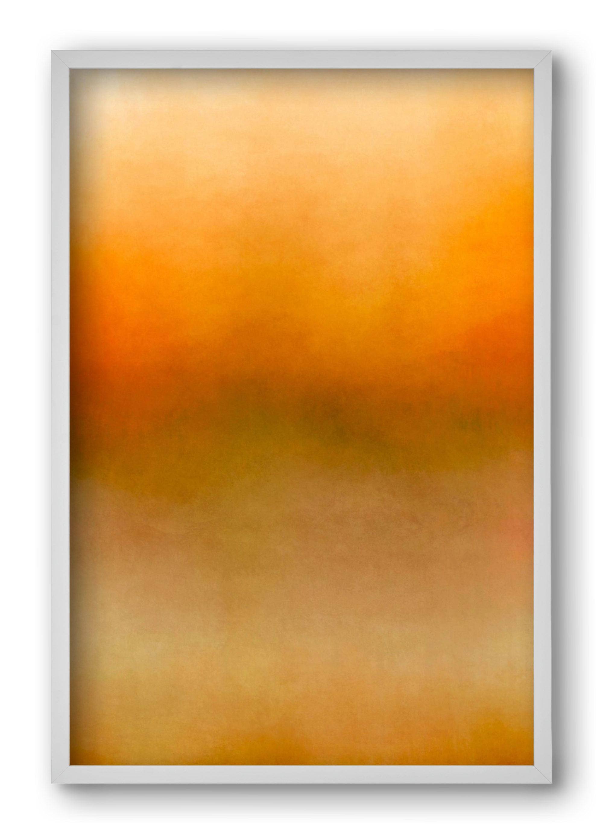 COLOR GRADIENT - 02, 40x60 cm (40x60 cm), Fehér keret