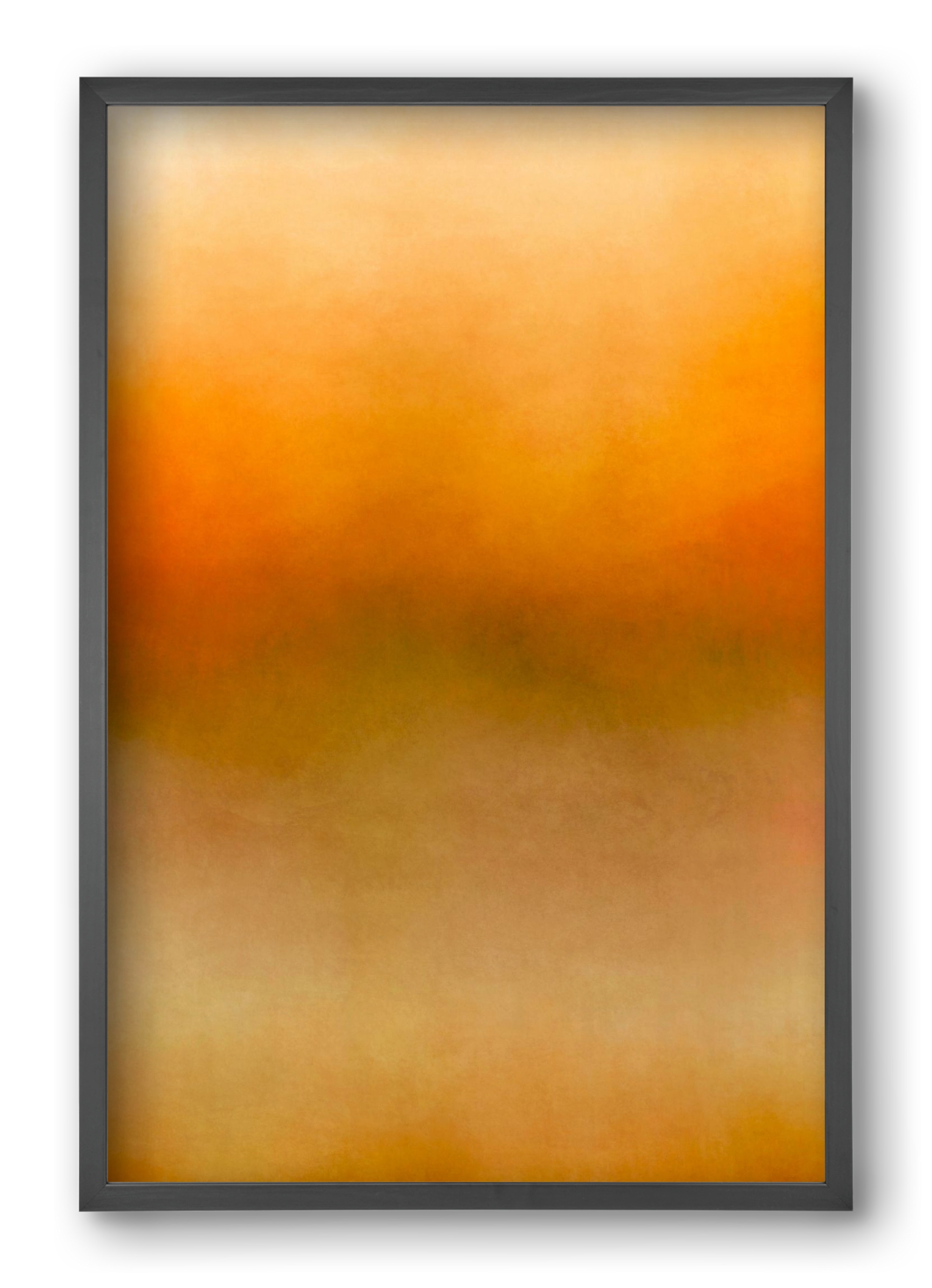 COLOR GRADIENT - 02, 40x60 cm (40x60 cm), Fekete keret