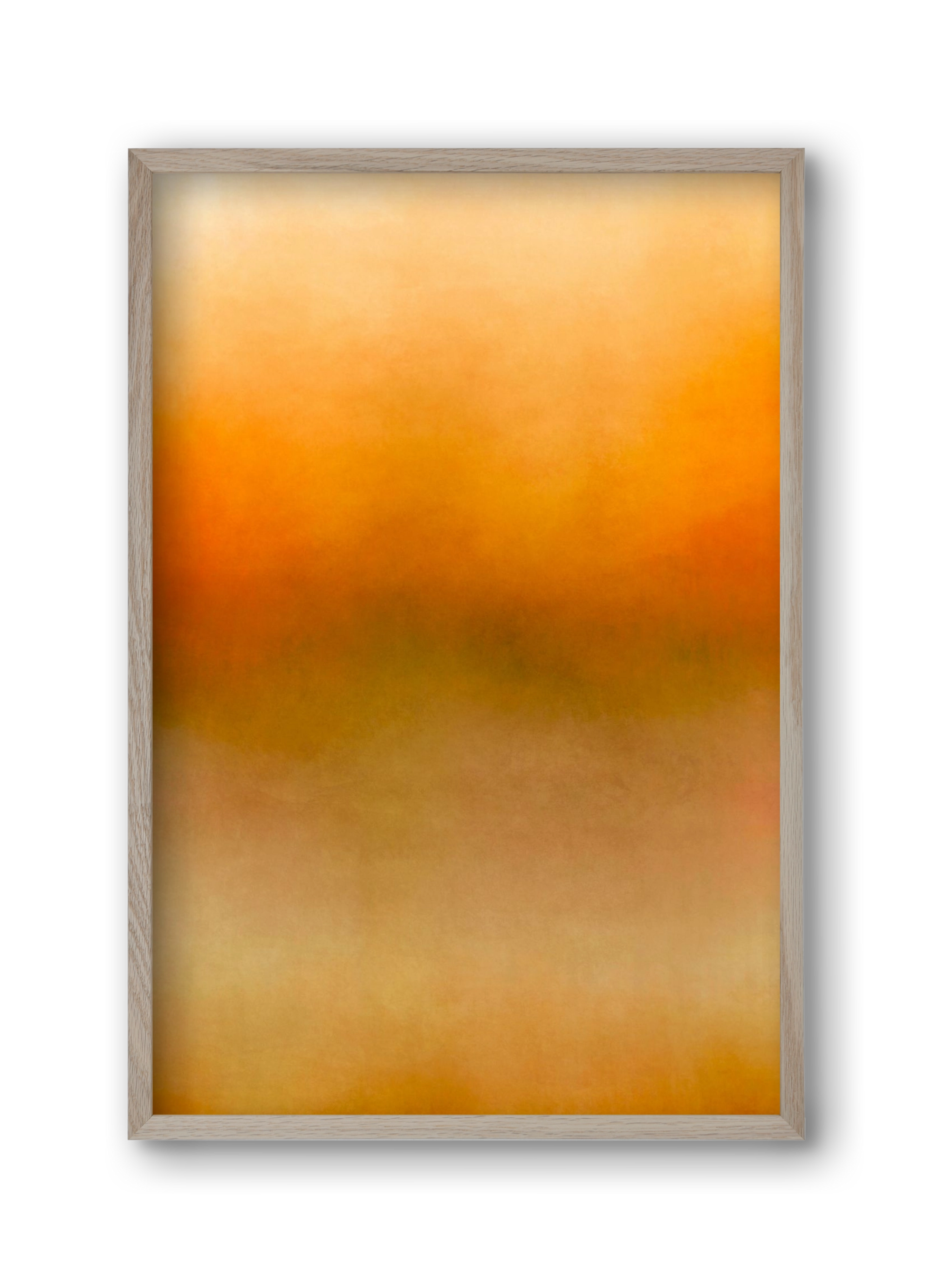 COLOR GRADIENT - 02, 30x45 cm (30x45 cm), Tölgy keret