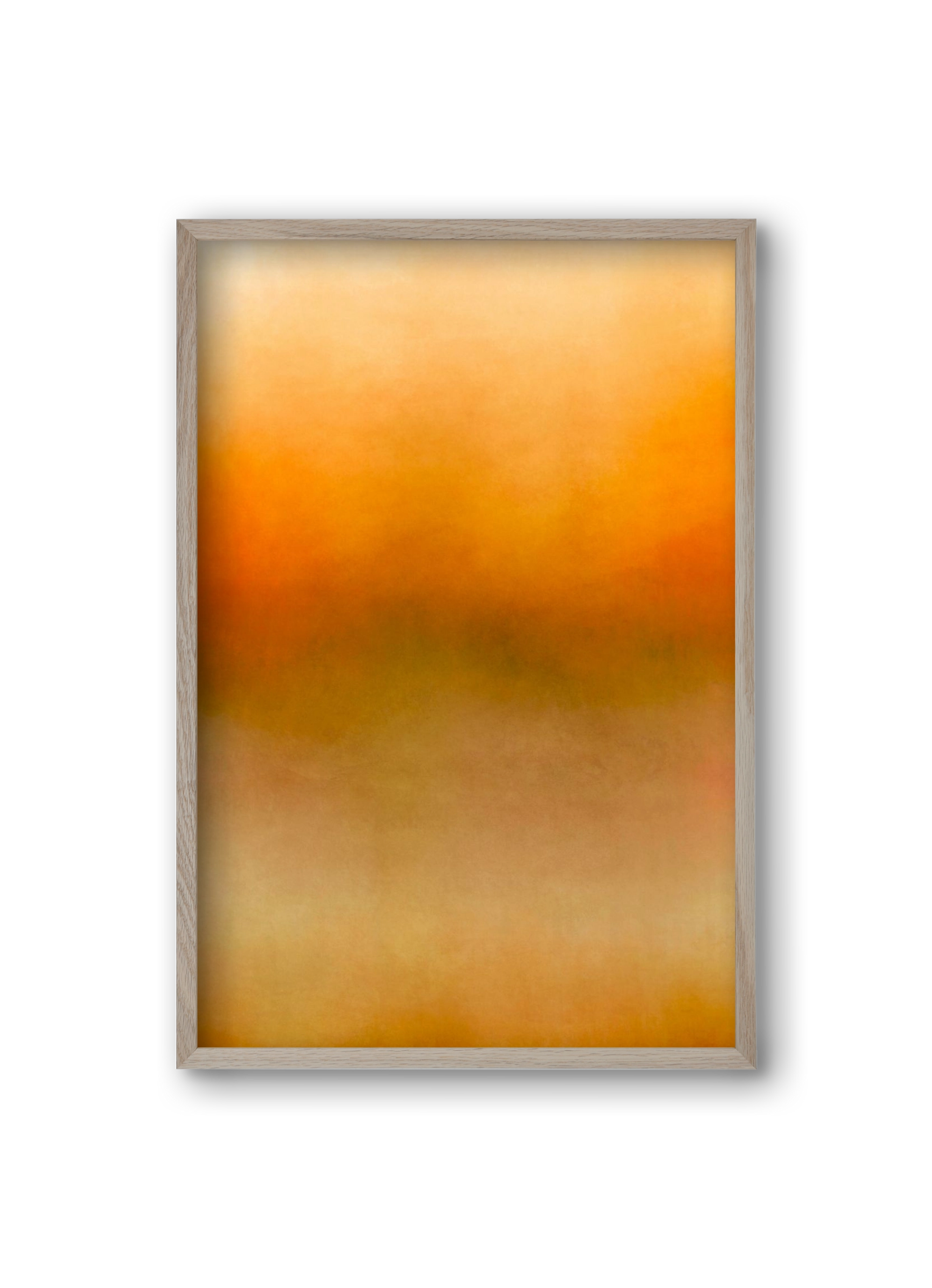 COLOR GRADIENT - 02, 20x30 cm (20x30 cm), Tölgy keret