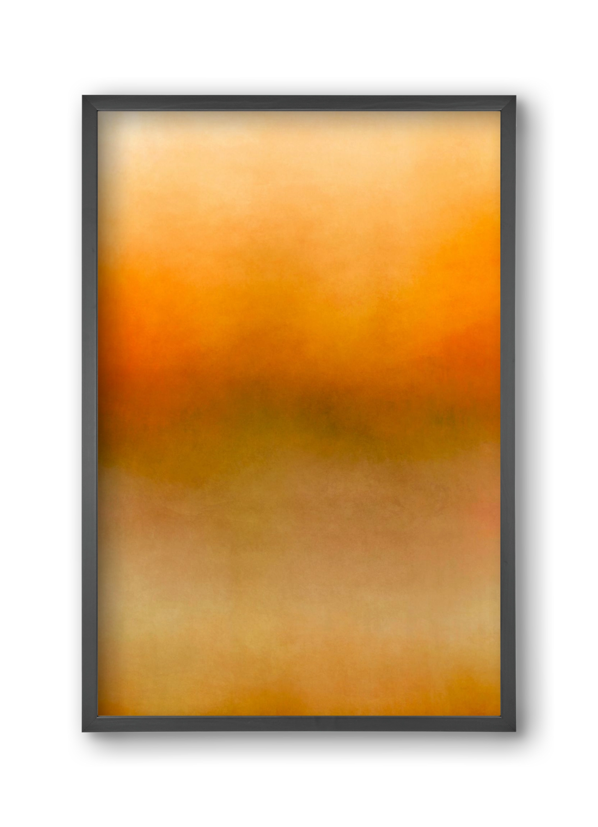 COLOR GRADIENT - 02, 30x45 cm (30x45 cm), Fekete keret