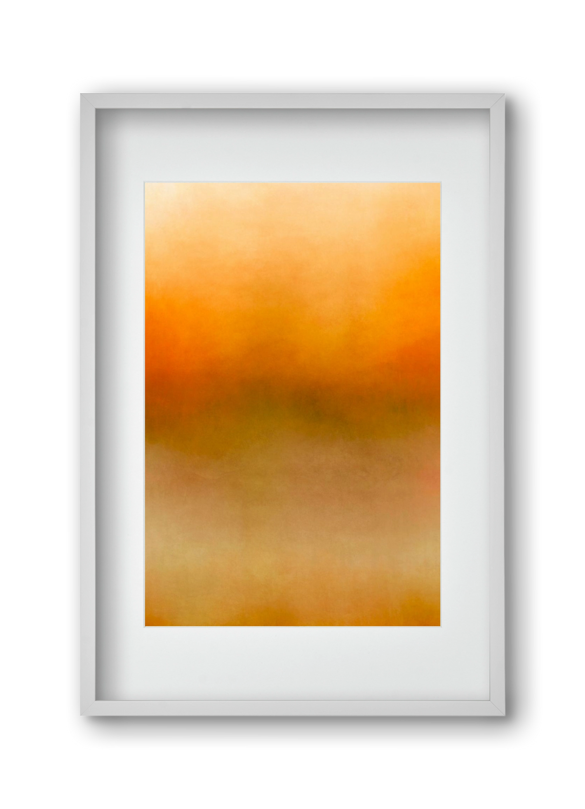 COLOR GRADIENT - 02, 30x45 cm (20x30 cm), Fehér keret, paszpartuval