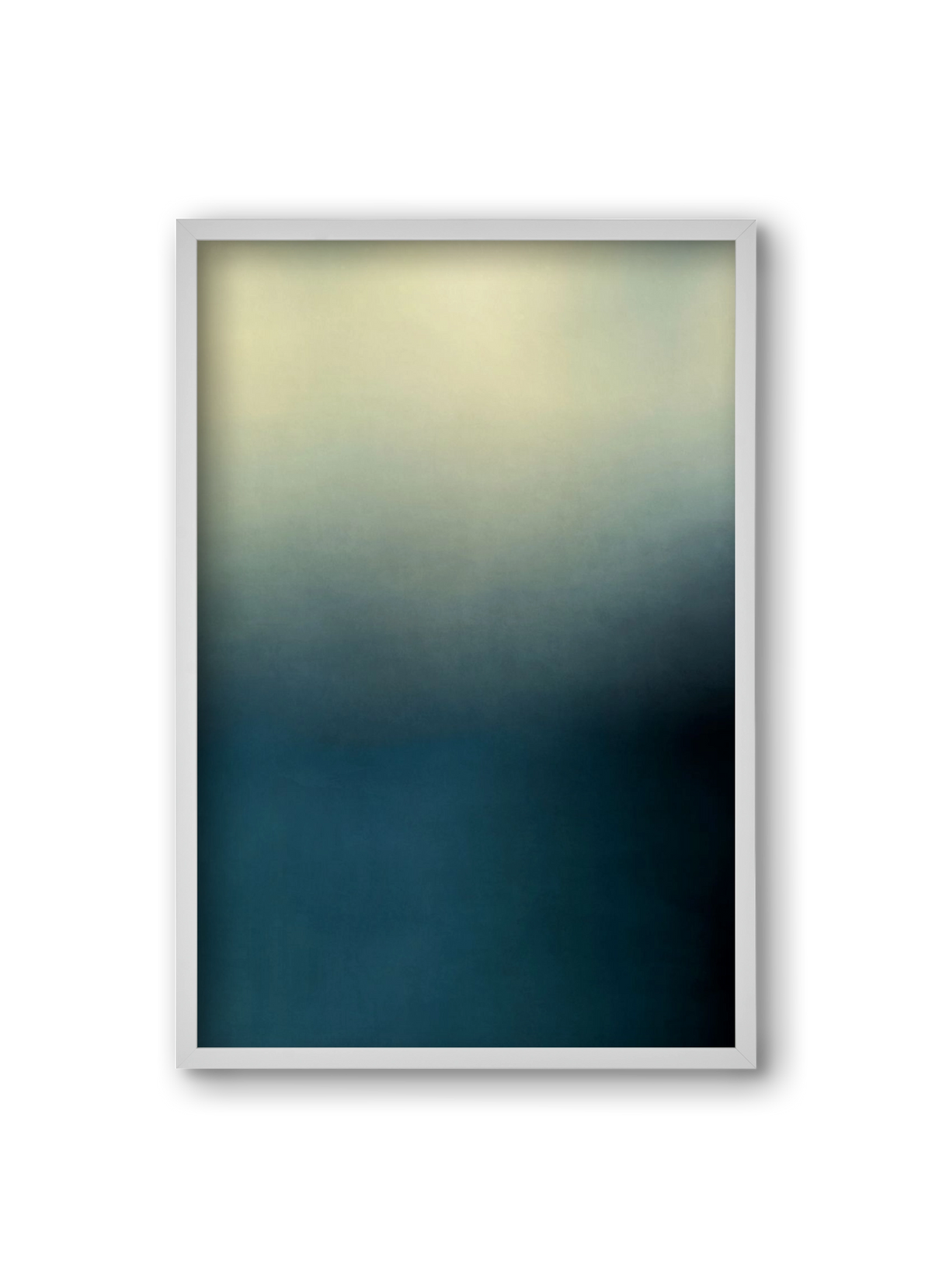 COLOR GRADIENT - 03, 20x30 cm (20x30 cm), Fehér keret