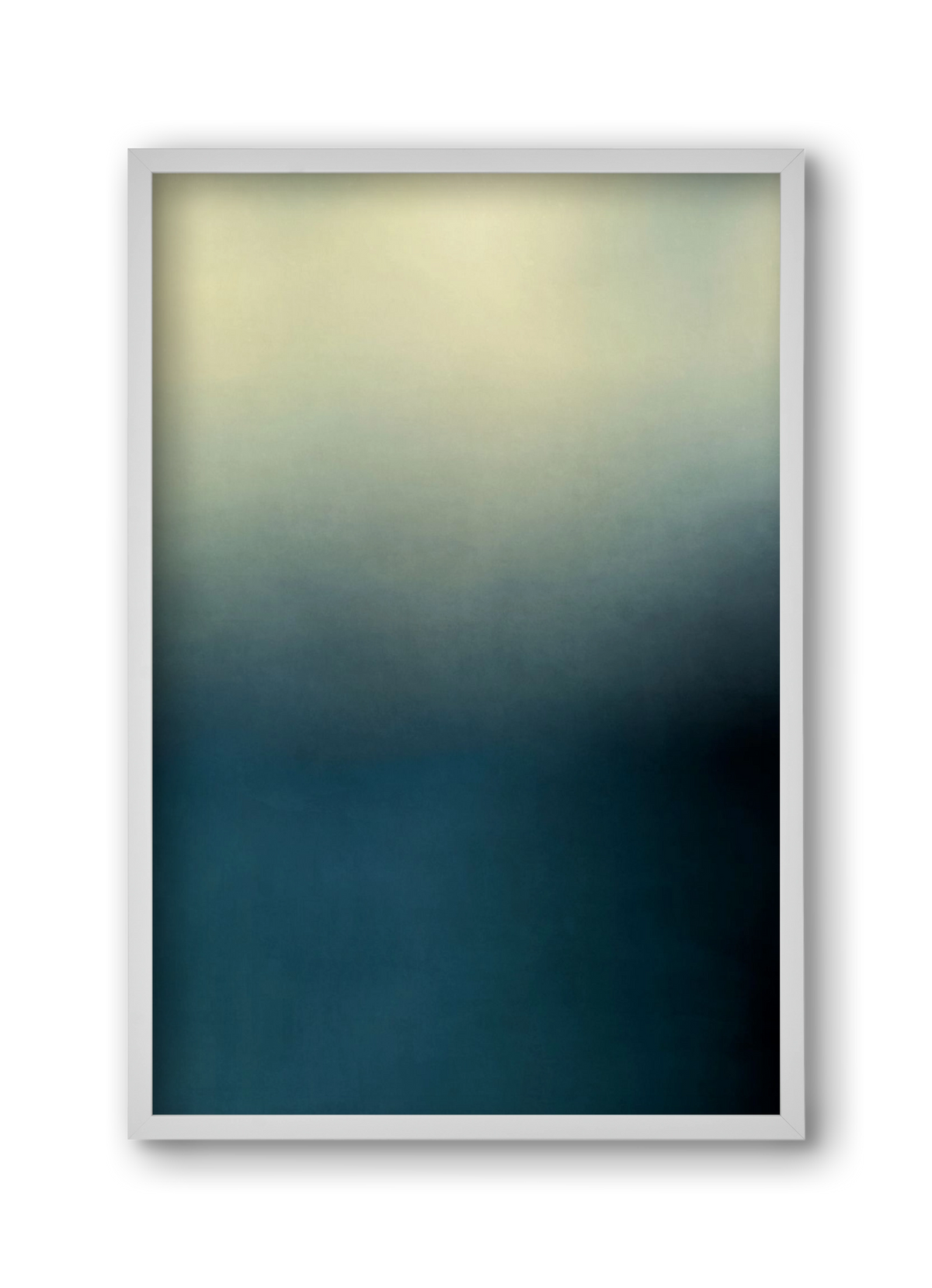 COLOR GRADIENT - 03, 30x45 cm (30x45 cm), Fehér keret