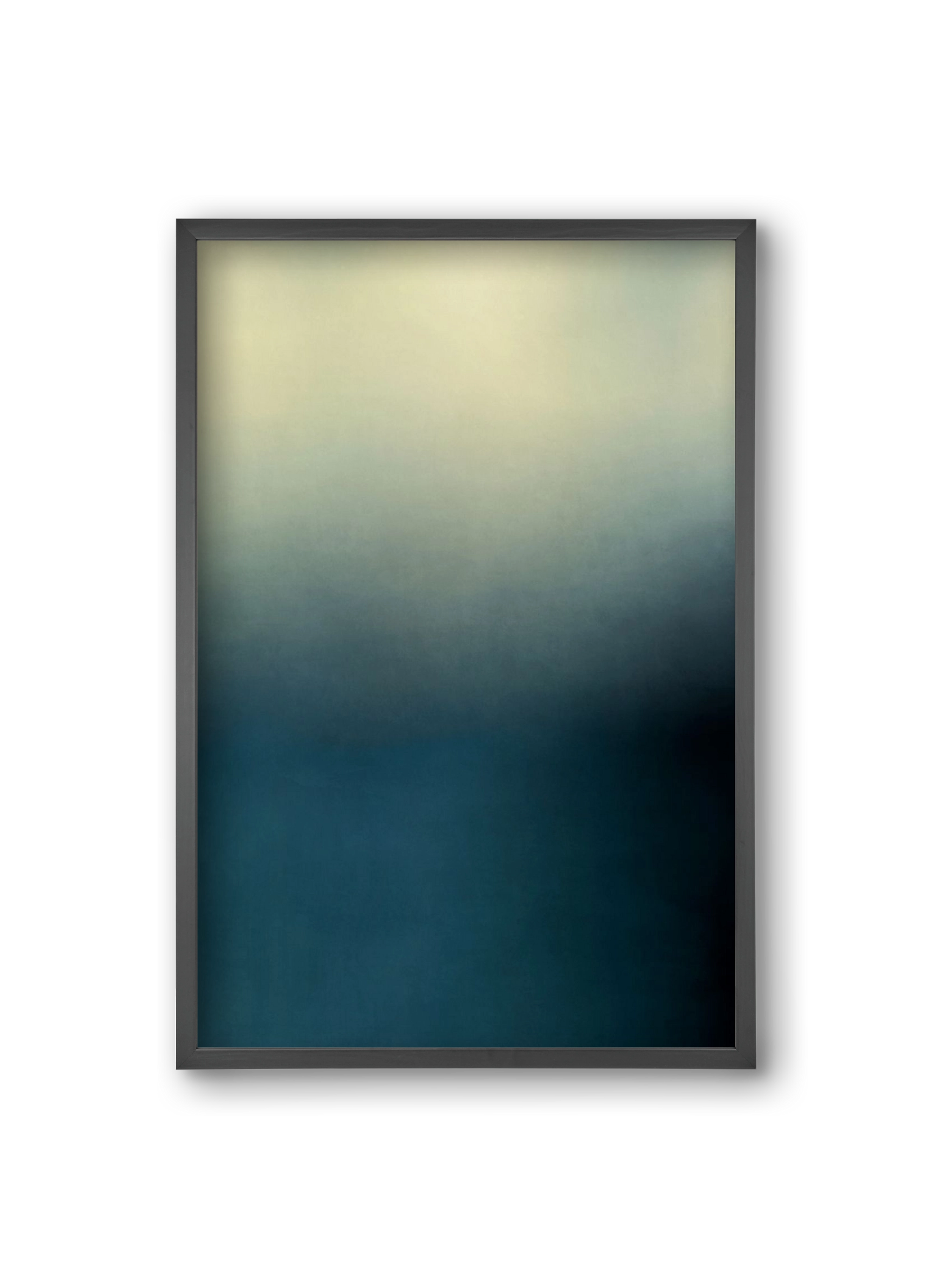 COLOR GRADIENT - 03, 20x30 cm (20x30 cm), Fekete keret