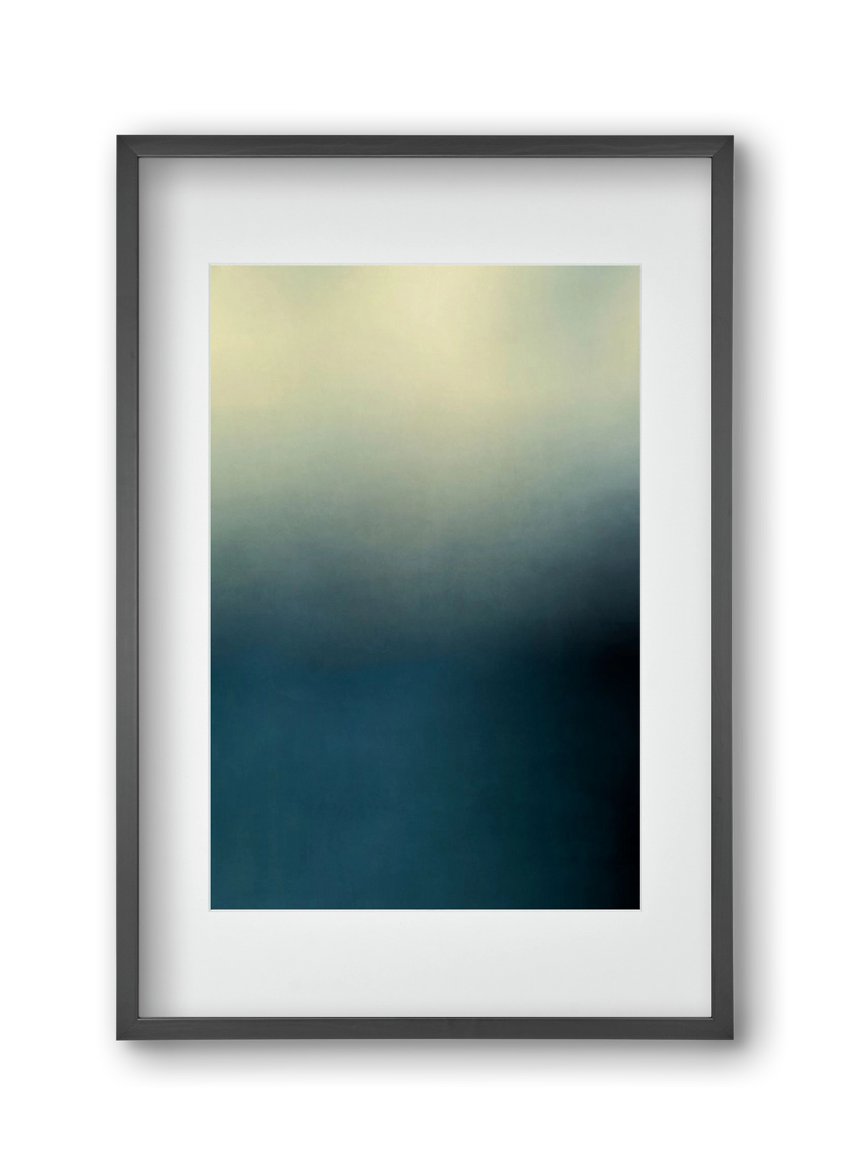 COLOR GRADIENT - 03, 30x45 cm (20x30 cm), Fekete keret, paszpartuval