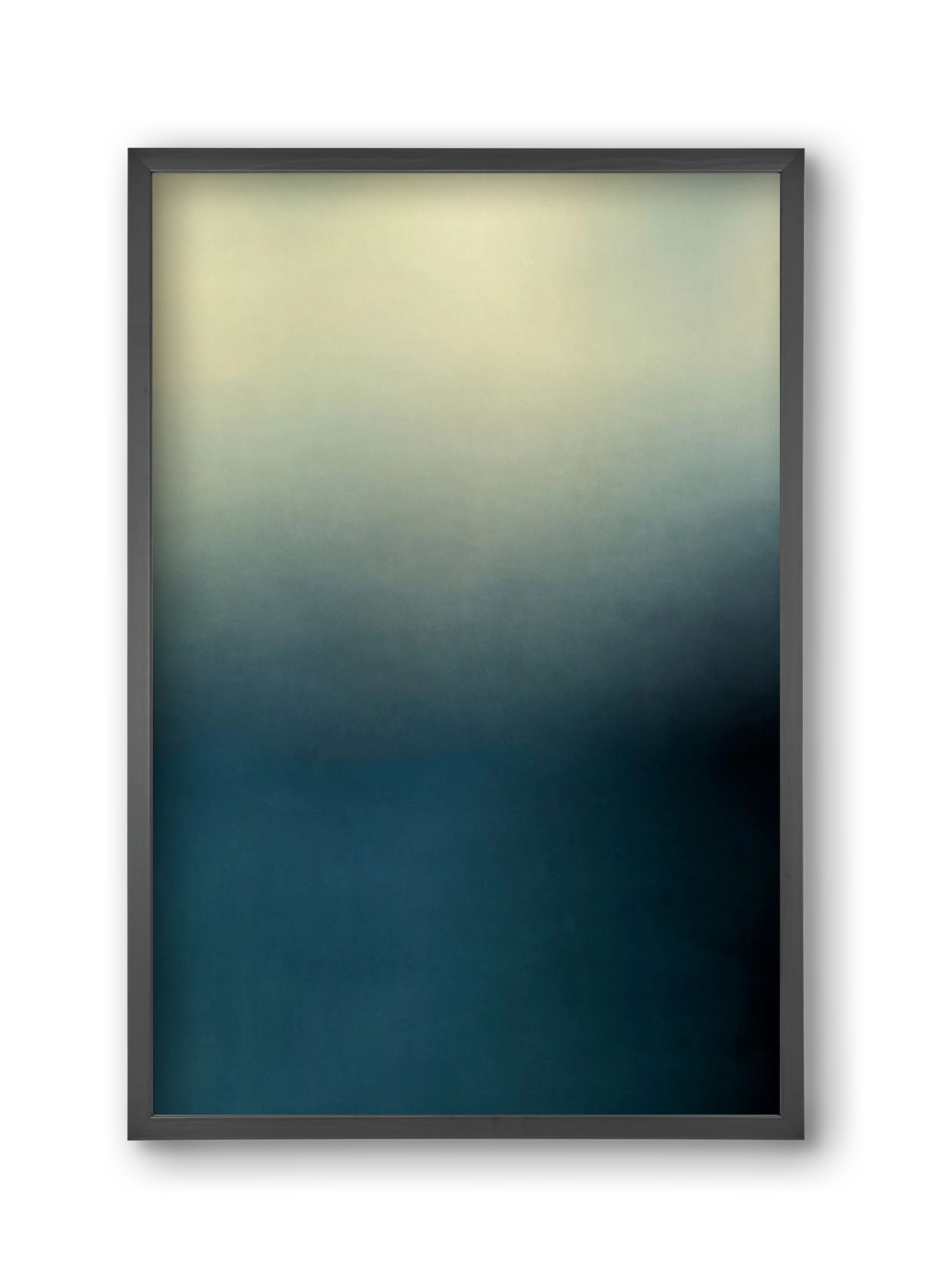 COLOR GRADIENT - 03, 30x45 cm (30x45 cm), Fekete keret