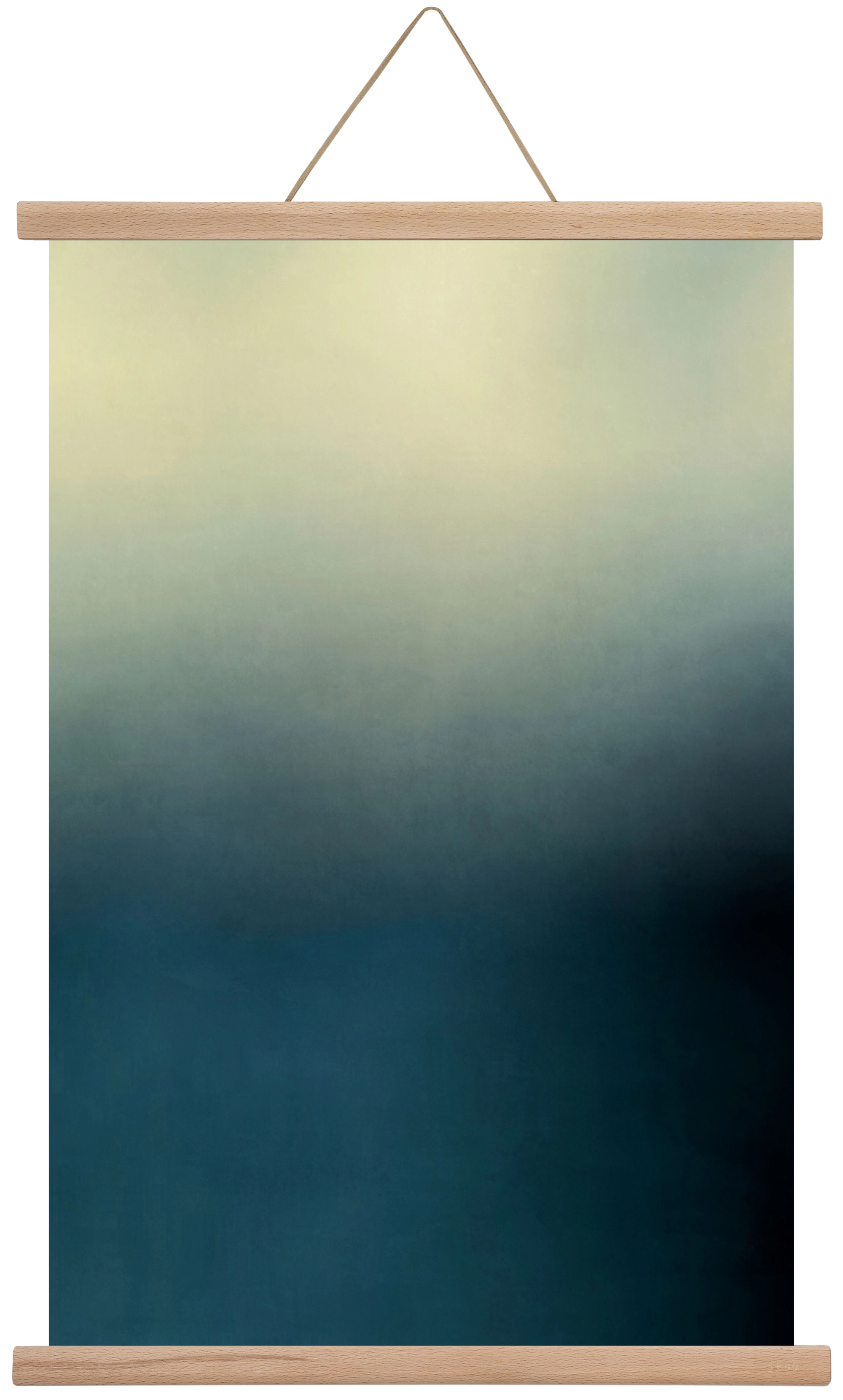 COLOR GRADIENT - 03, 40x60 cm (40x60 cm), Tölgy akasztó