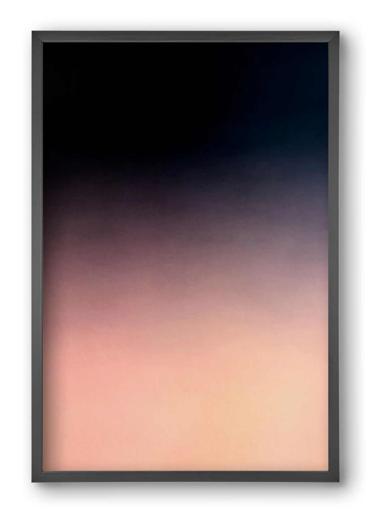 COLOR GRADIENT - 04, 40x60 cm (40x60 cm), Fekete keret