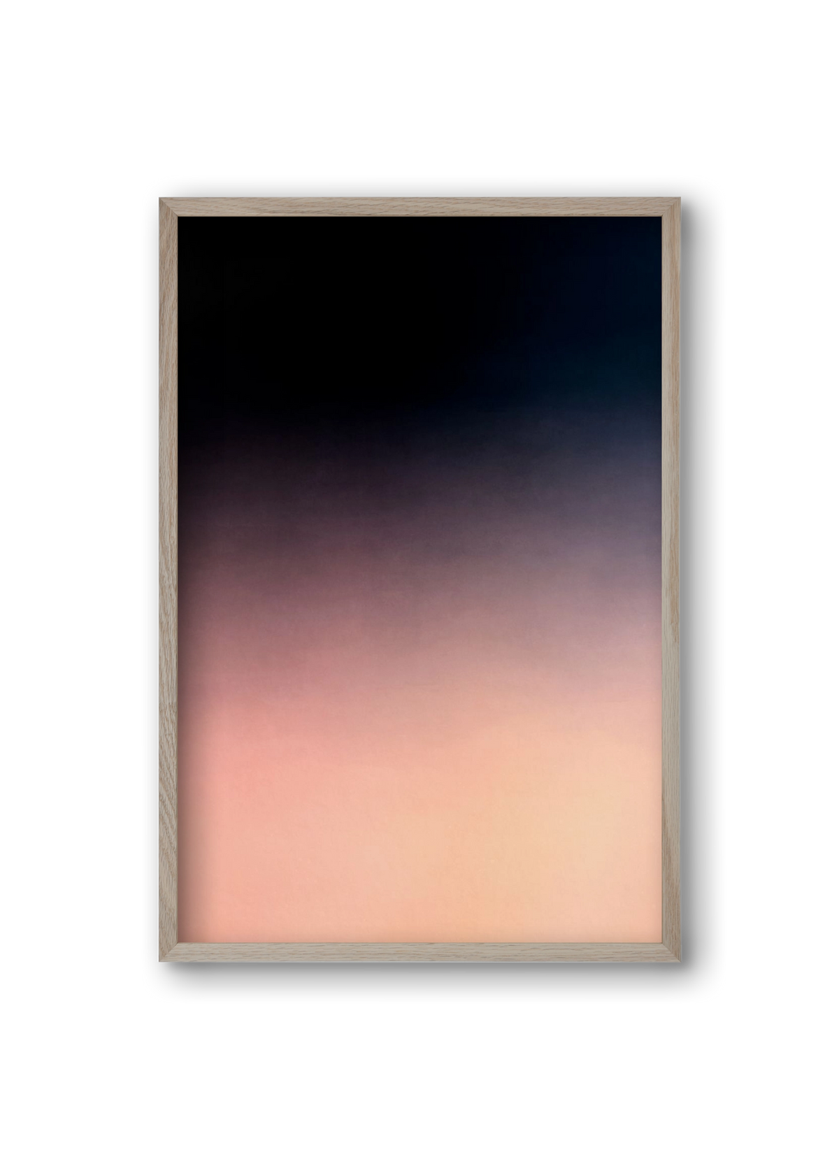 COLOR GRADIENT - 04, 20x30 cm (20x30 cm), Tölgy keret