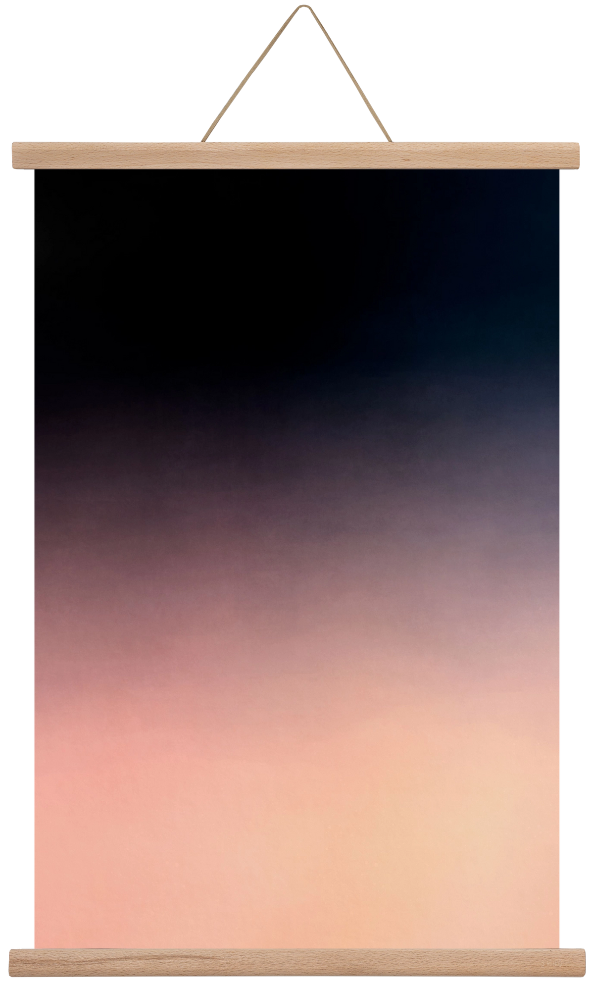 COLOR GRADIENT - 04, 40x60 cm (40x60 cm), Tölgy akasztó