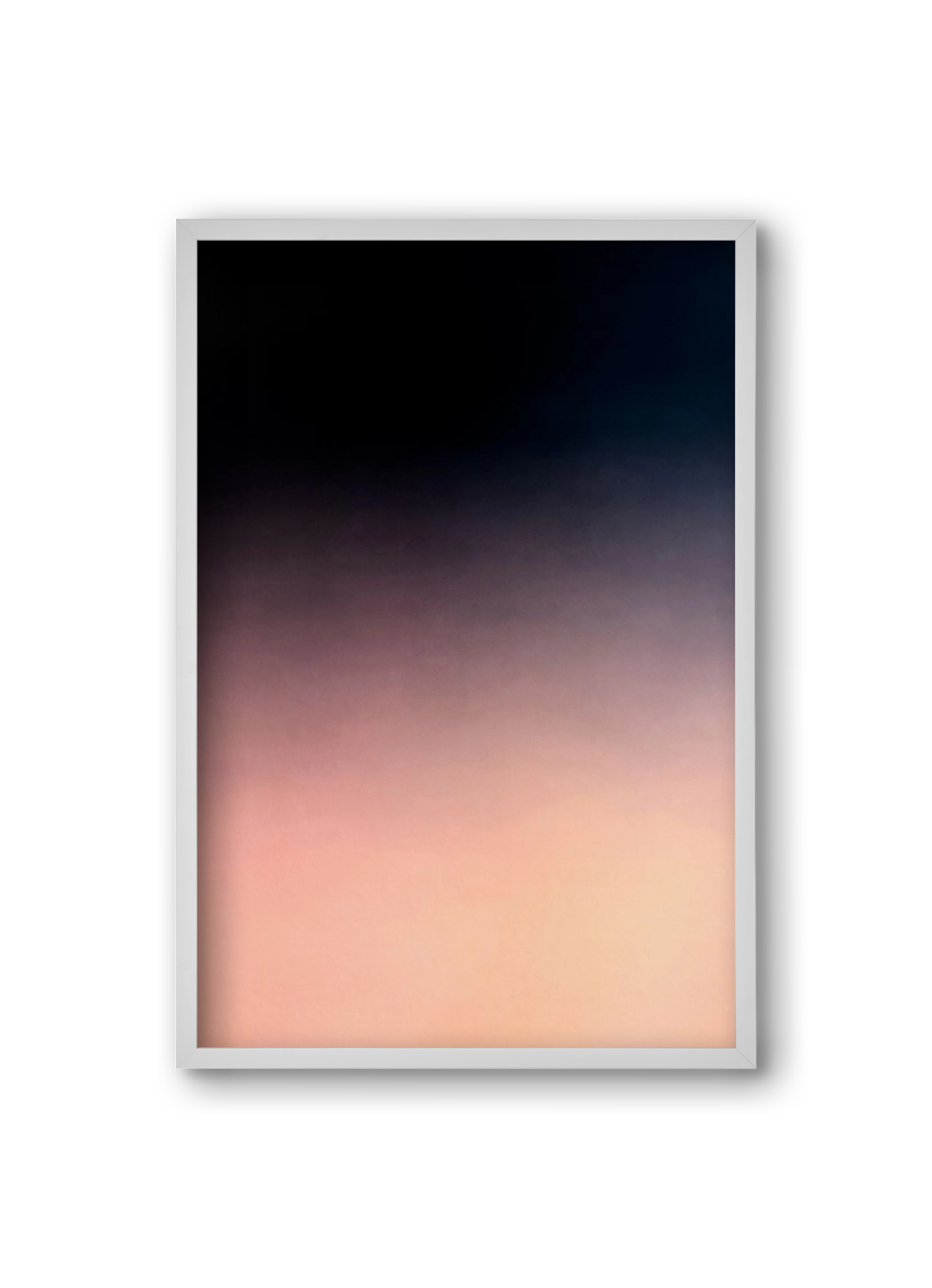 COLOR GRADIENT - 04, 20x30 cm (20x30 cm), Fehér keret