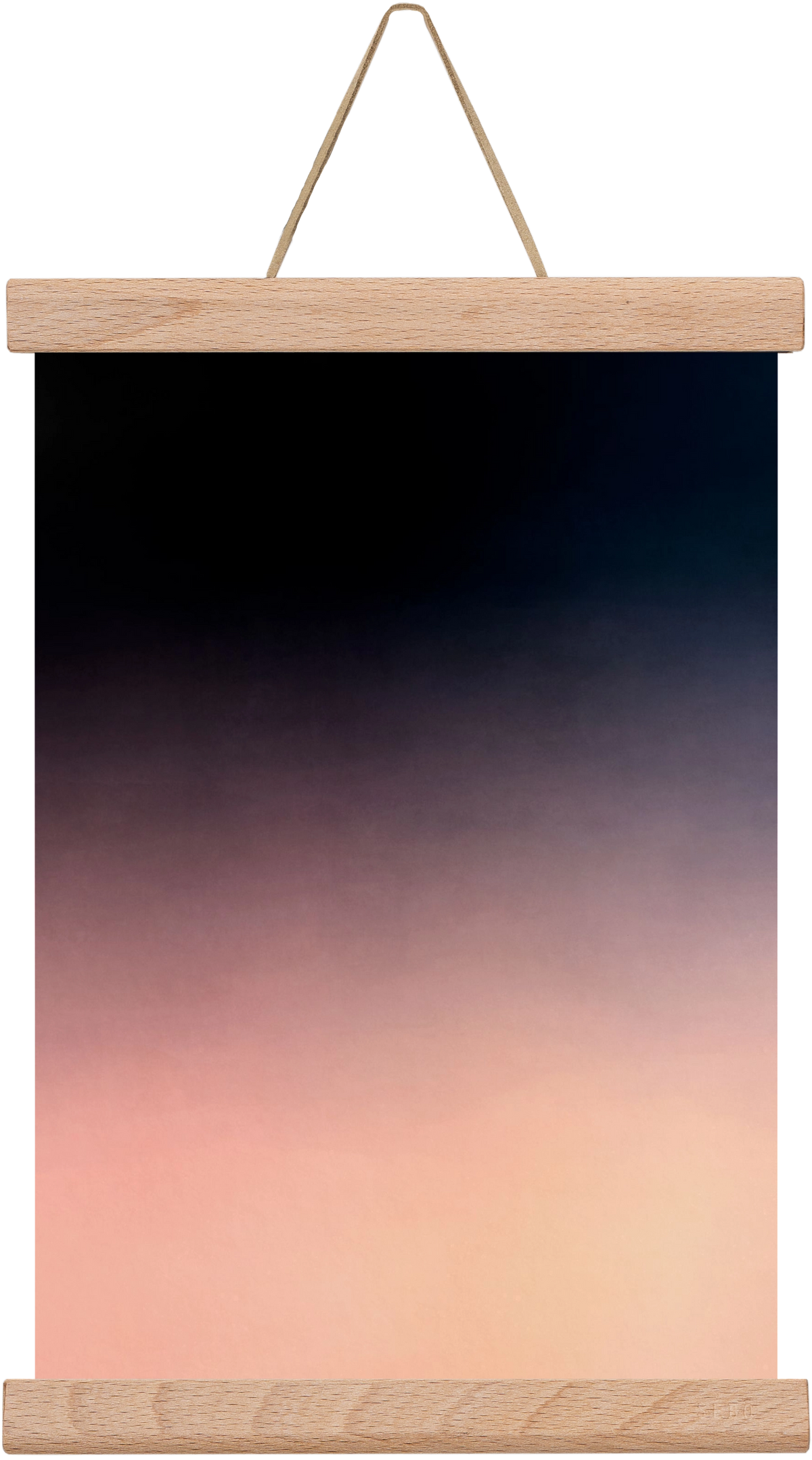 COLOR GRADIENT - 04, 20x30 cm (20x30 cm), Tölgy akasztó