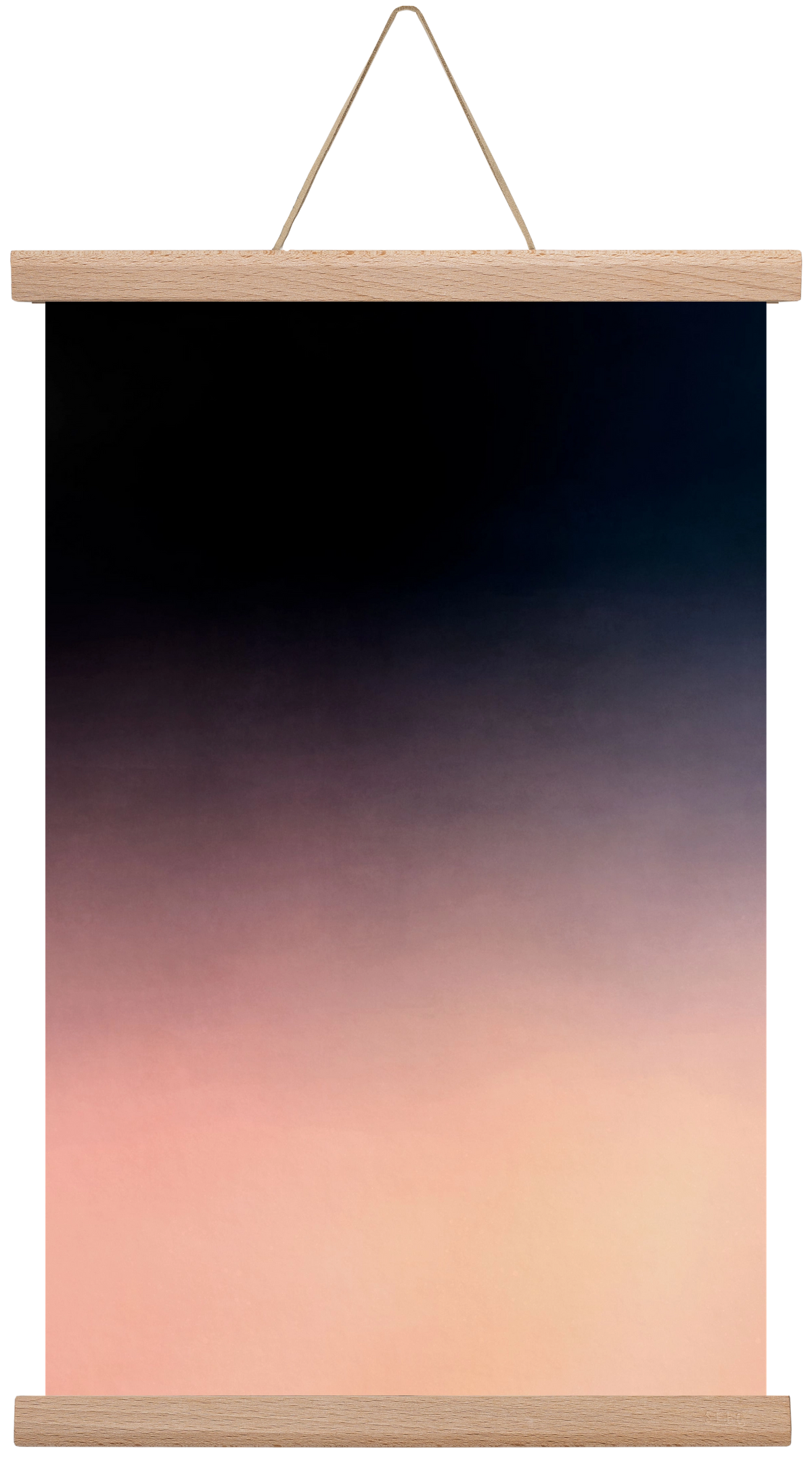 COLOR GRADIENT - 04, 30x45 cm (30x45 cm), Tölgy akasztó