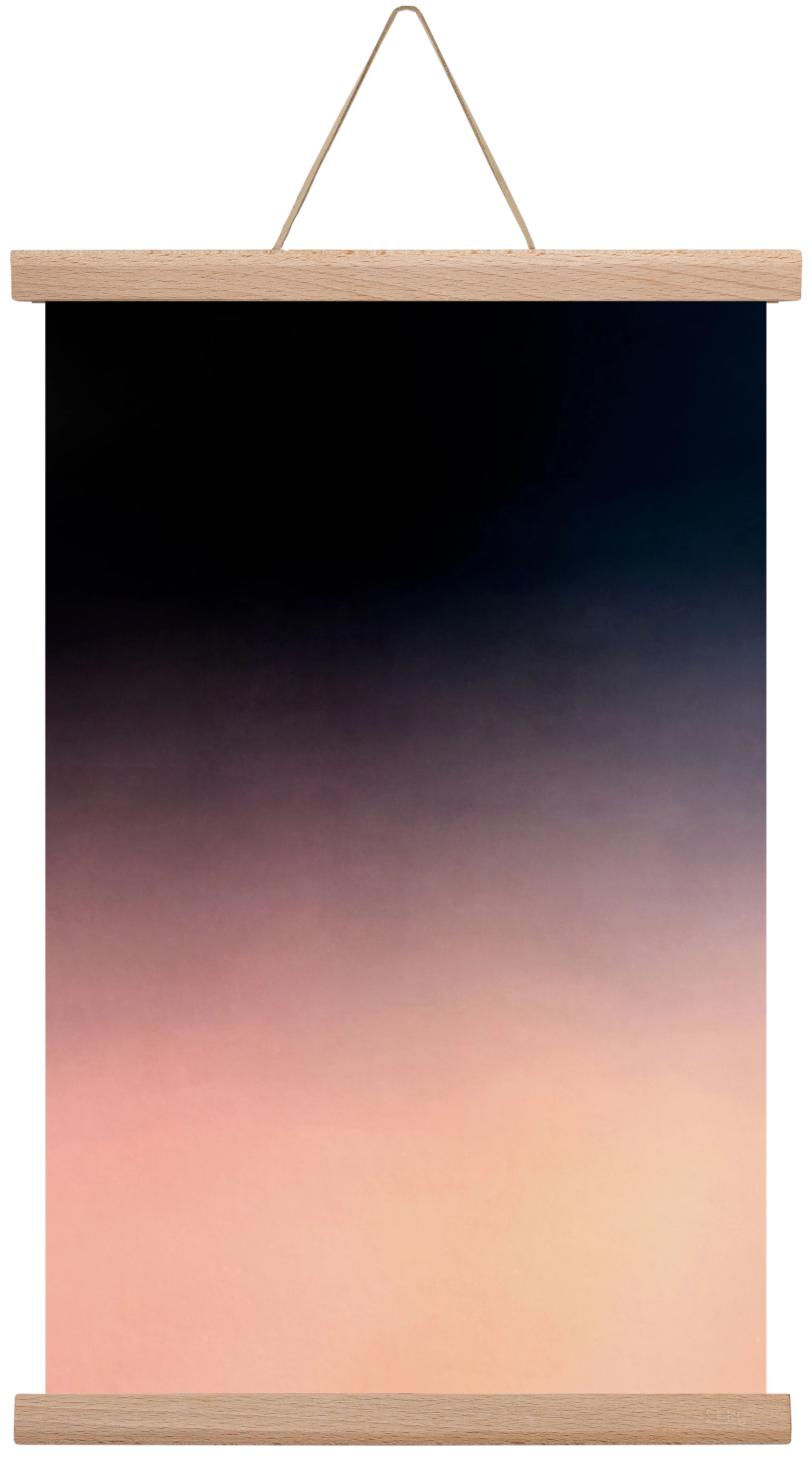 COLOR GRADIENT - 04, 30x45 cm (30x45 cm), Tölgy akasztó