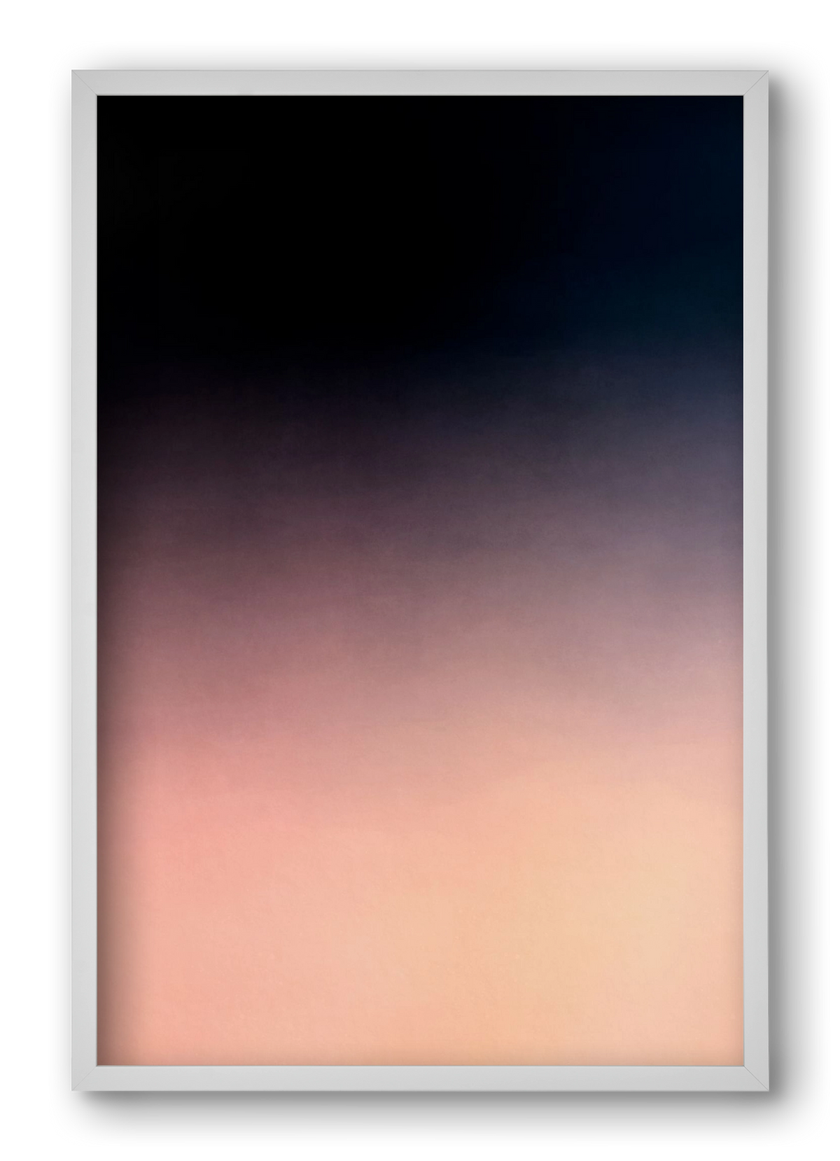 COLOR GRADIENT - 04, 40x60 cm (40x60 cm), Fehér keret