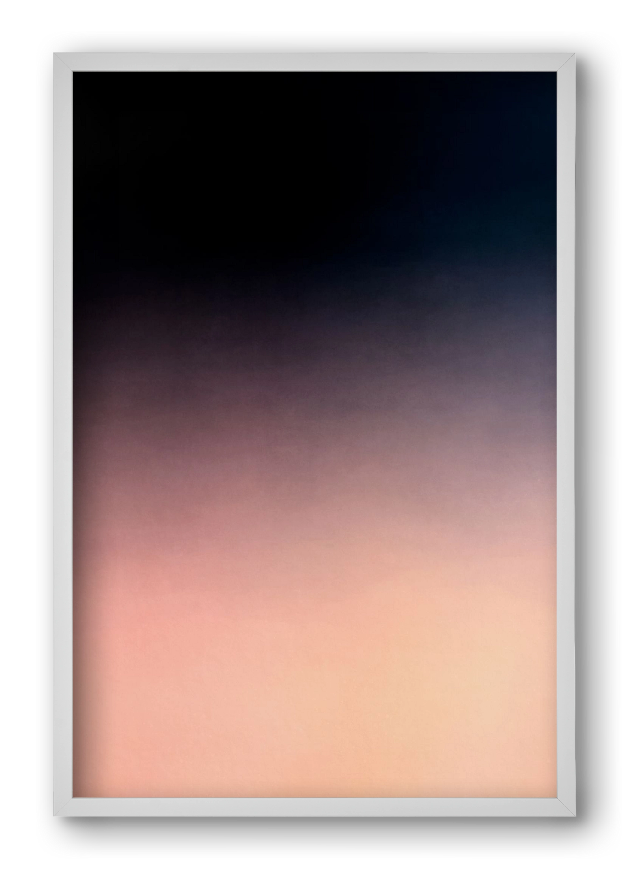 COLOR GRADIENT - 04, 40x60 cm (40x60 cm), Fehér keret