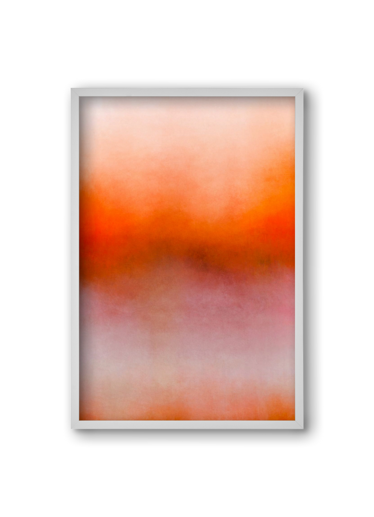 COLOR GRADIENT - 05, 20x30 cm (20x30 cm), Fehér keret