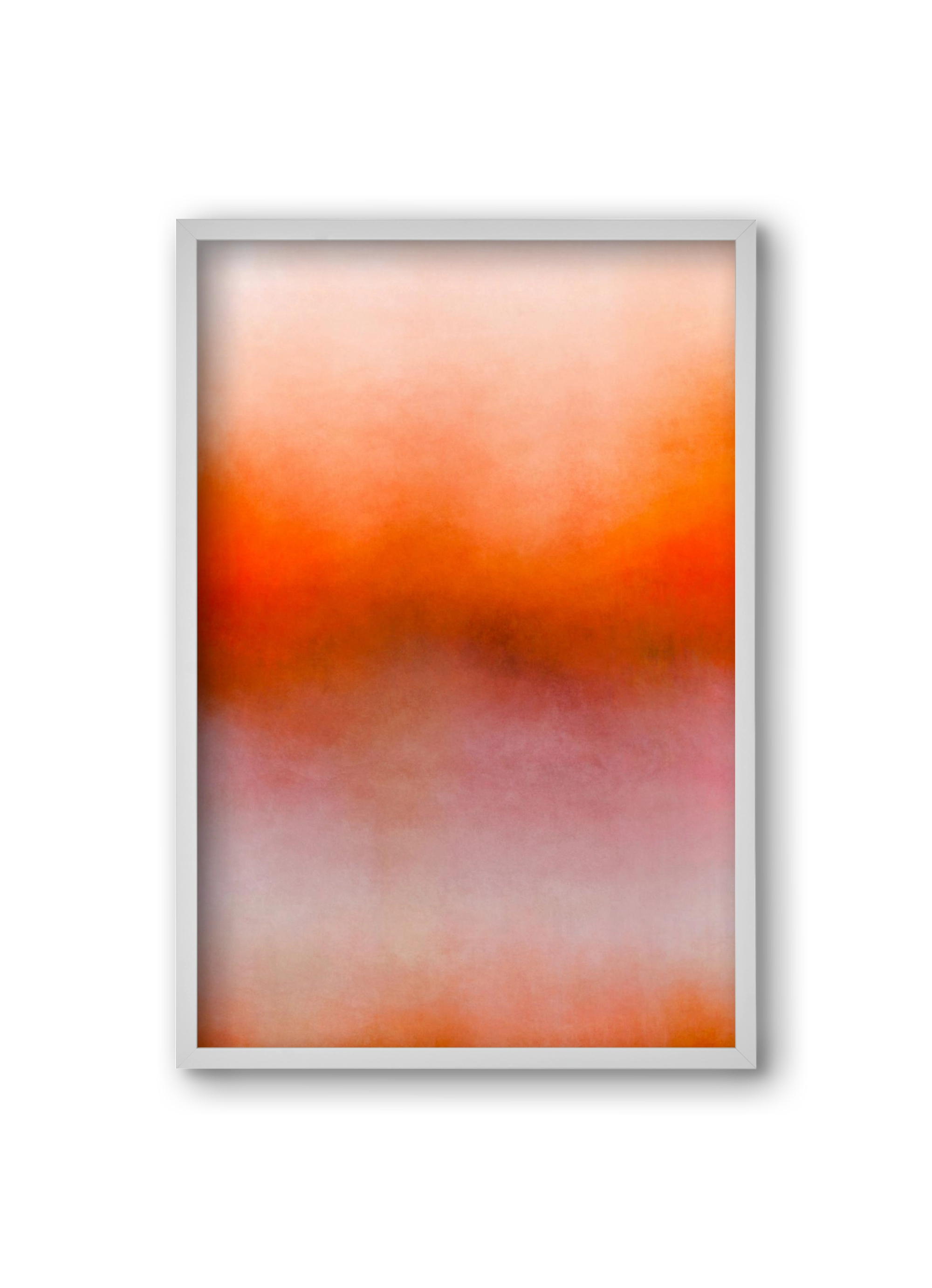 COLOR GRADIENT - 05, 20x30 cm (20x30 cm), Fehér keret