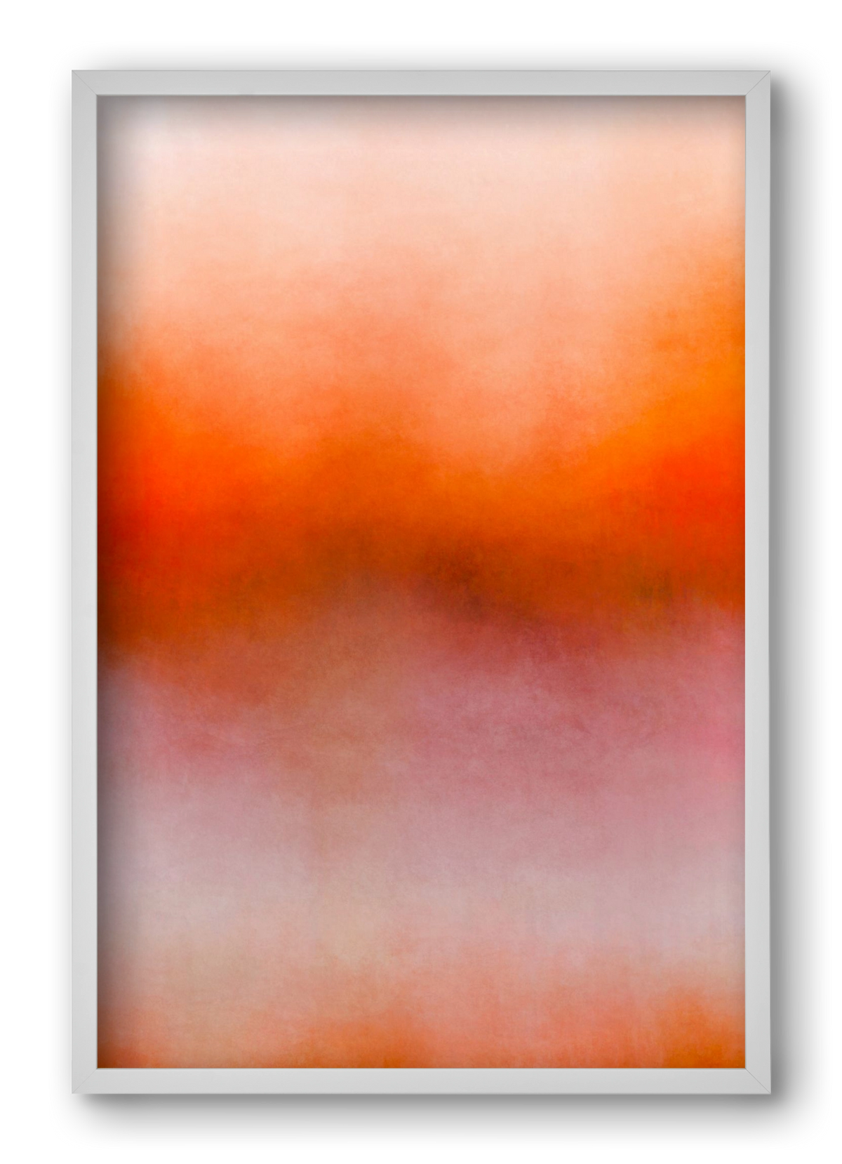 COLOR GRADIENT - 05, 40x60 cm (40x60 cm), Fehér keret