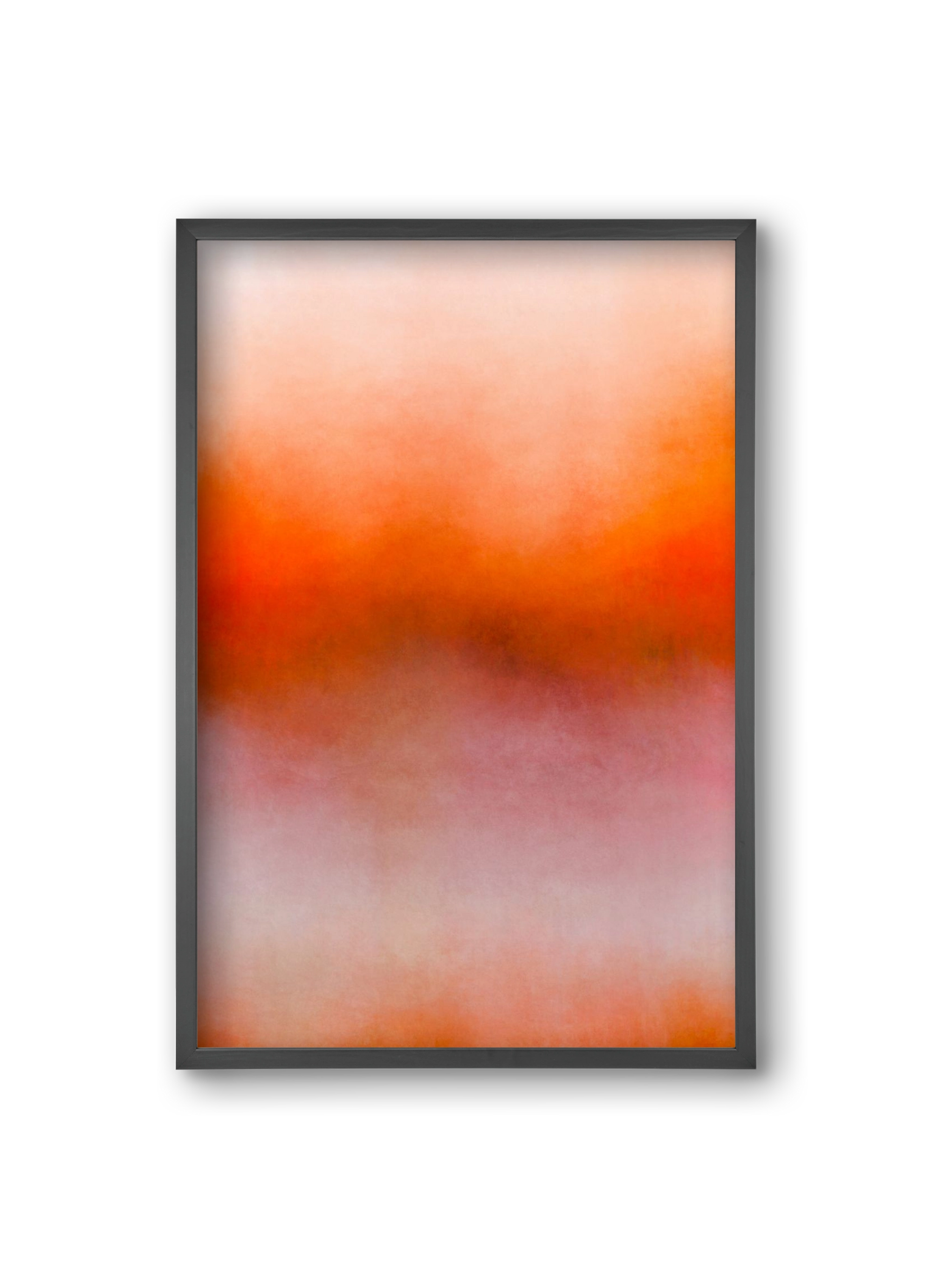 COLOR GRADIENT - 05, 20x30 cm (20x30 cm), Fekete keret