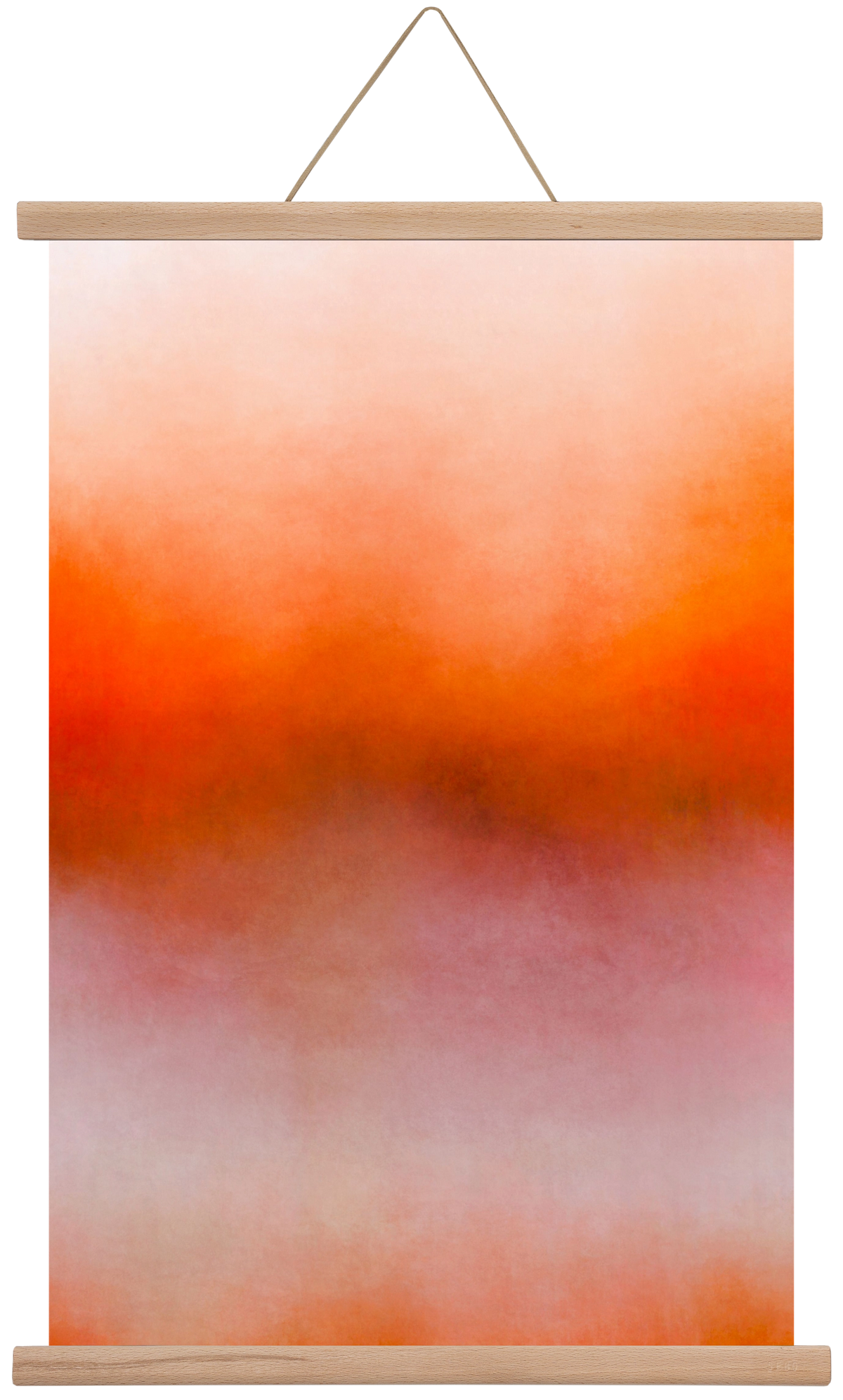 COLOR GRADIENT - 05, 40x60 cm (40x60 cm), Tölgy akasztó