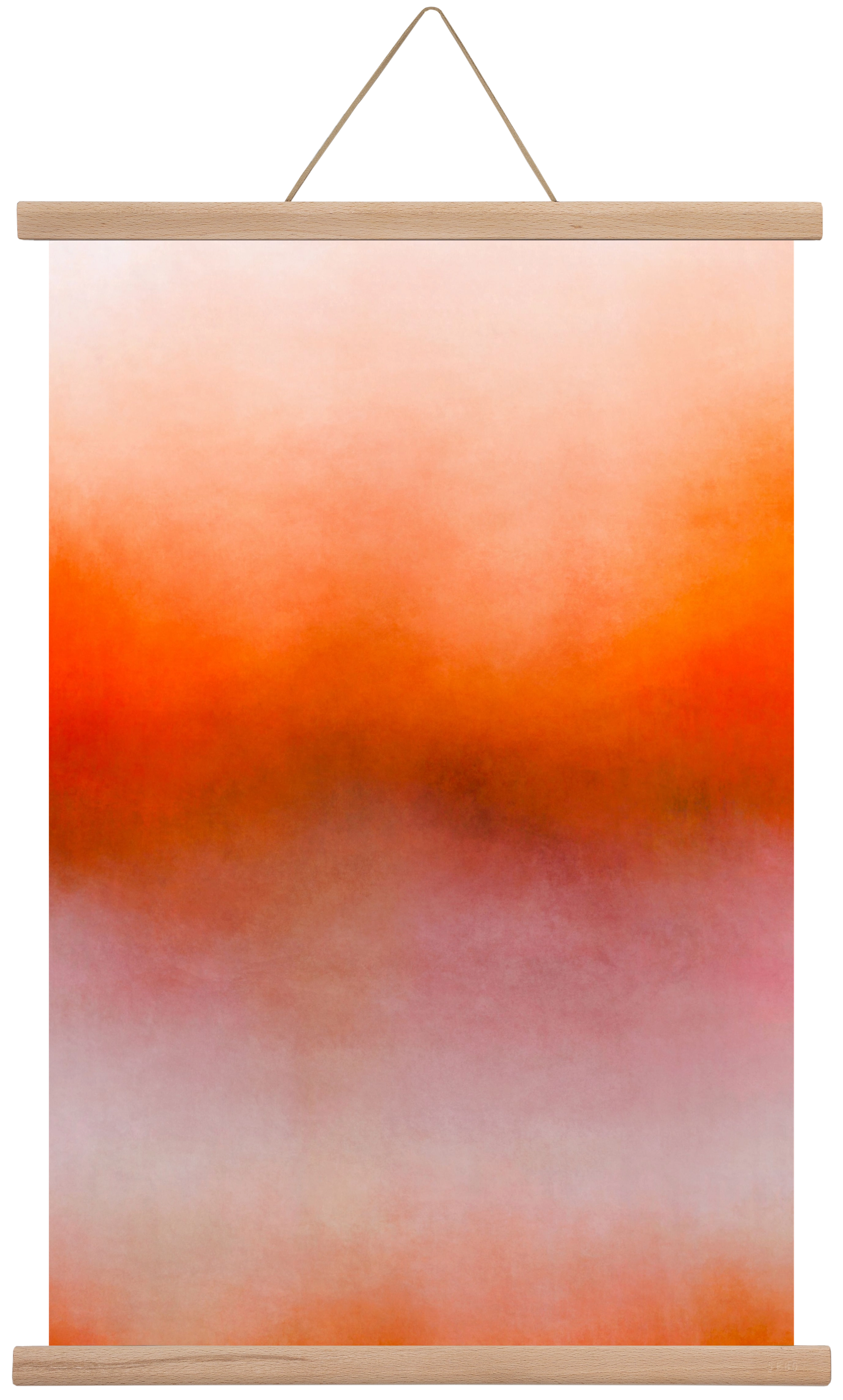 COLOR GRADIENT - 05, 40x60 cm (40x60 cm), Tölgy akasztó
