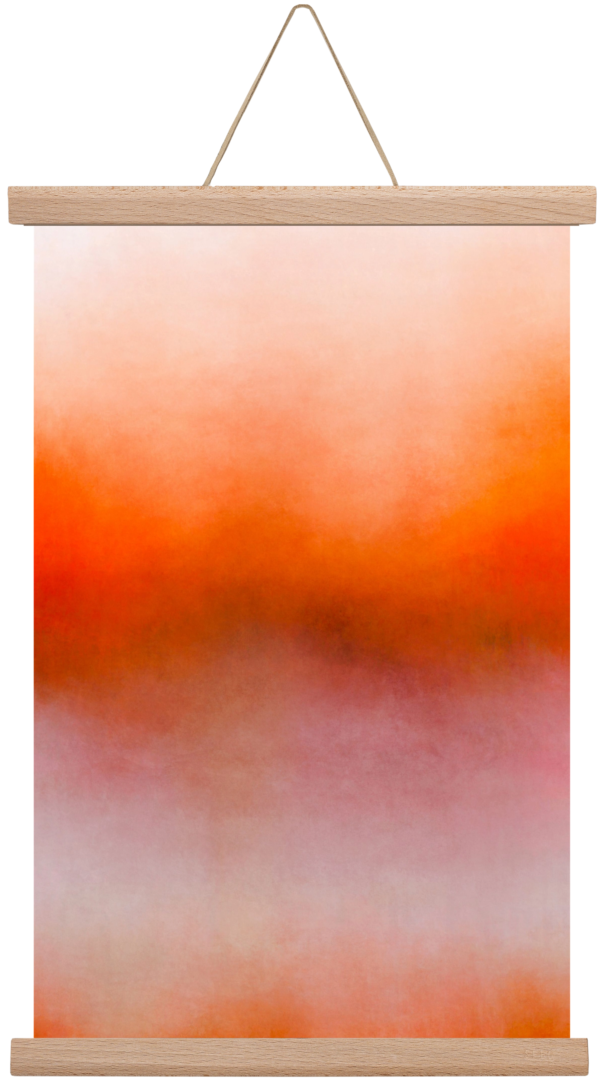 COLOR GRADIENT - 05, 30x45 cm (30x45 cm), Tölgy akasztó