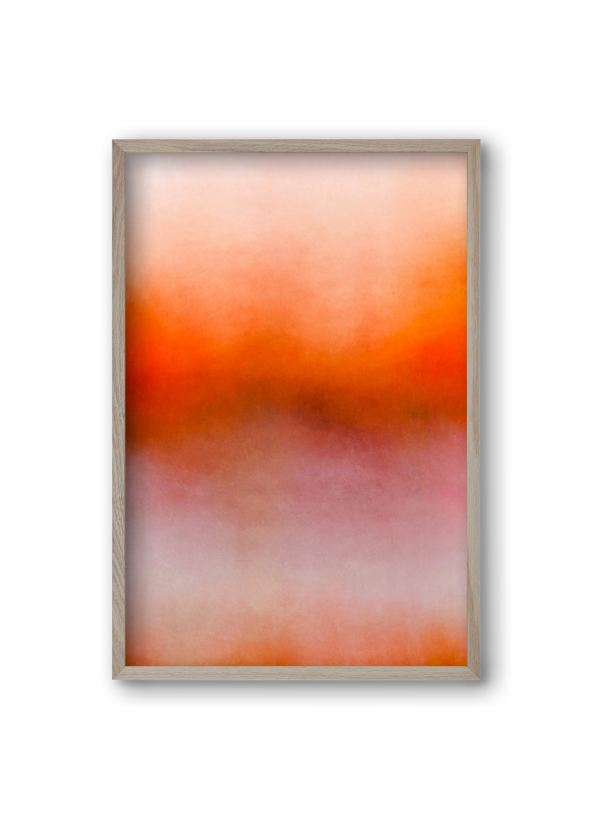 COLOR GRADIENT - 05, 20x30 cm (20x30 cm), Tölgy keret