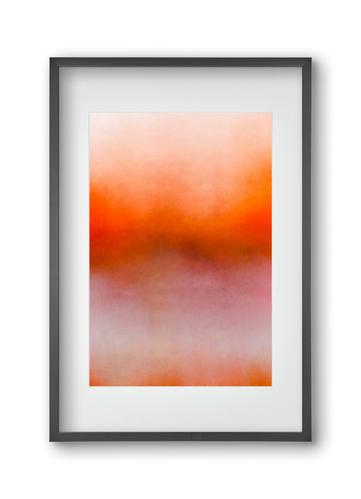 COLOR GRADIENT - 05, 30x45 cm (20x30 cm), Fekete keret, paszpartuval