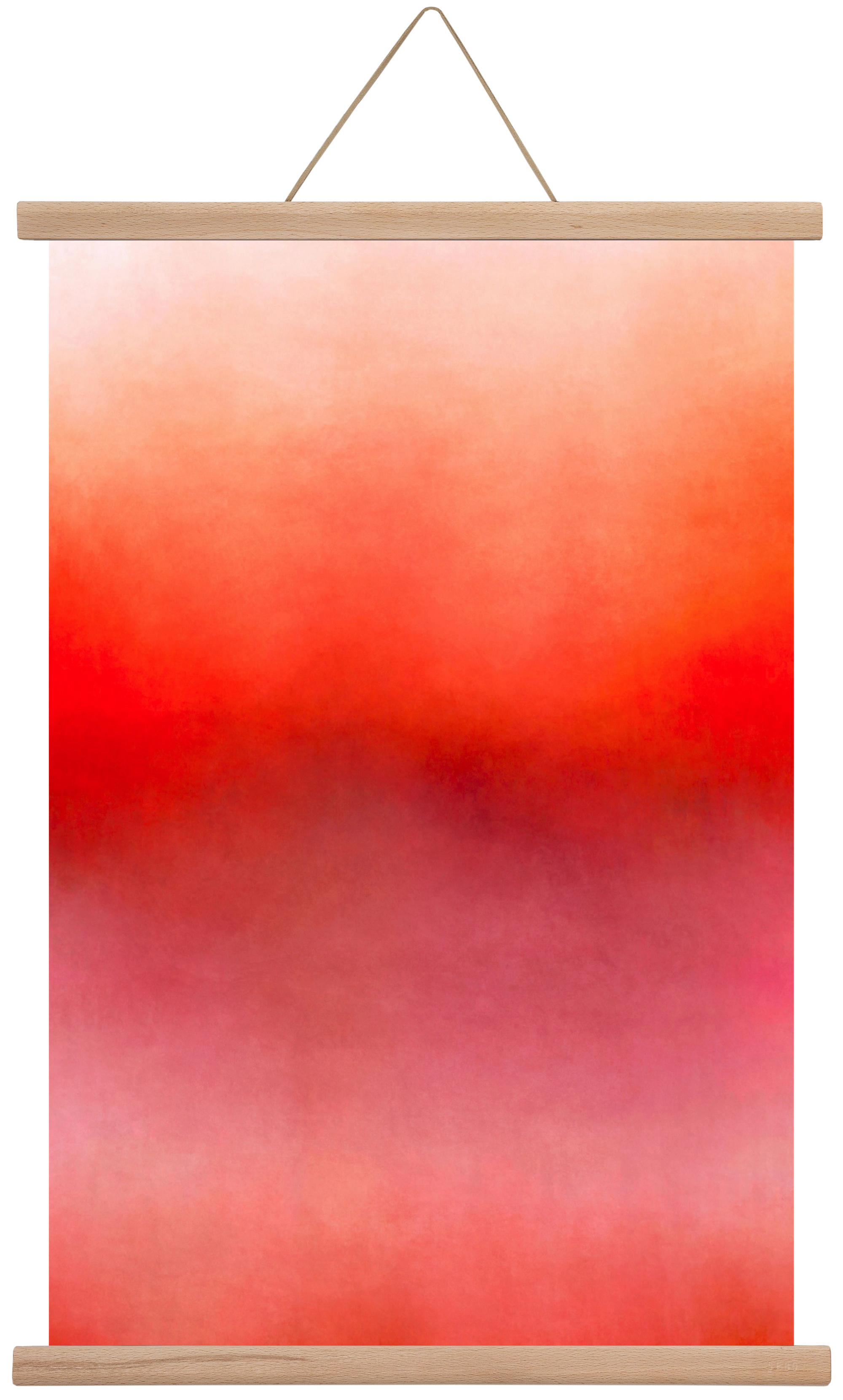 COLOR GRADIENT - 06, 40x60 cm (40x60 cm), Tölgy akasztó