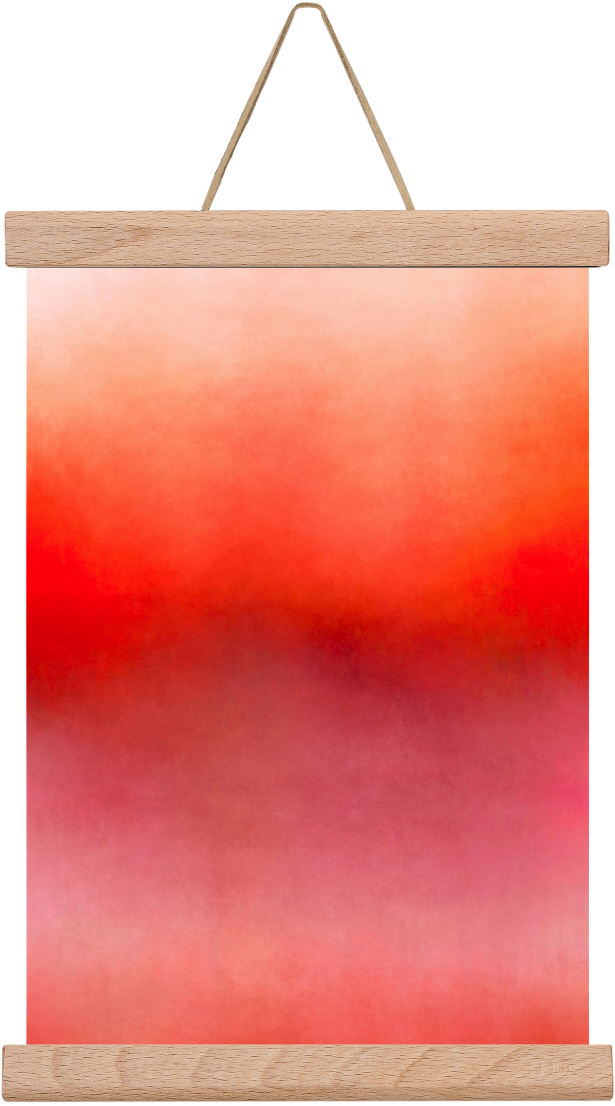 COLOR GRADIENT - 06, 20x30 cm (20x30 cm), Tölgy akasztó