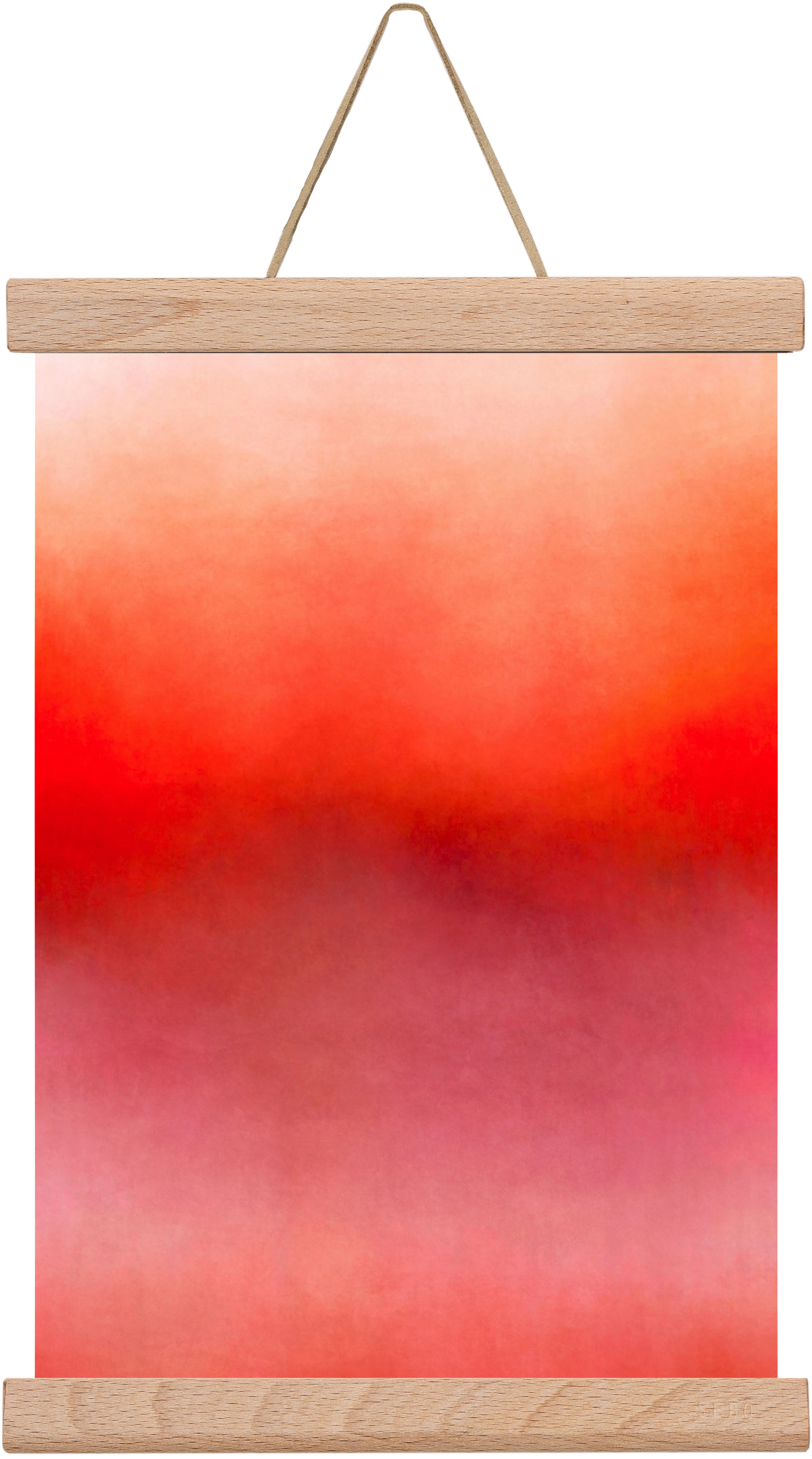 COLOR GRADIENT - 06, 20x30 cm (20x30 cm), Tölgy akasztó