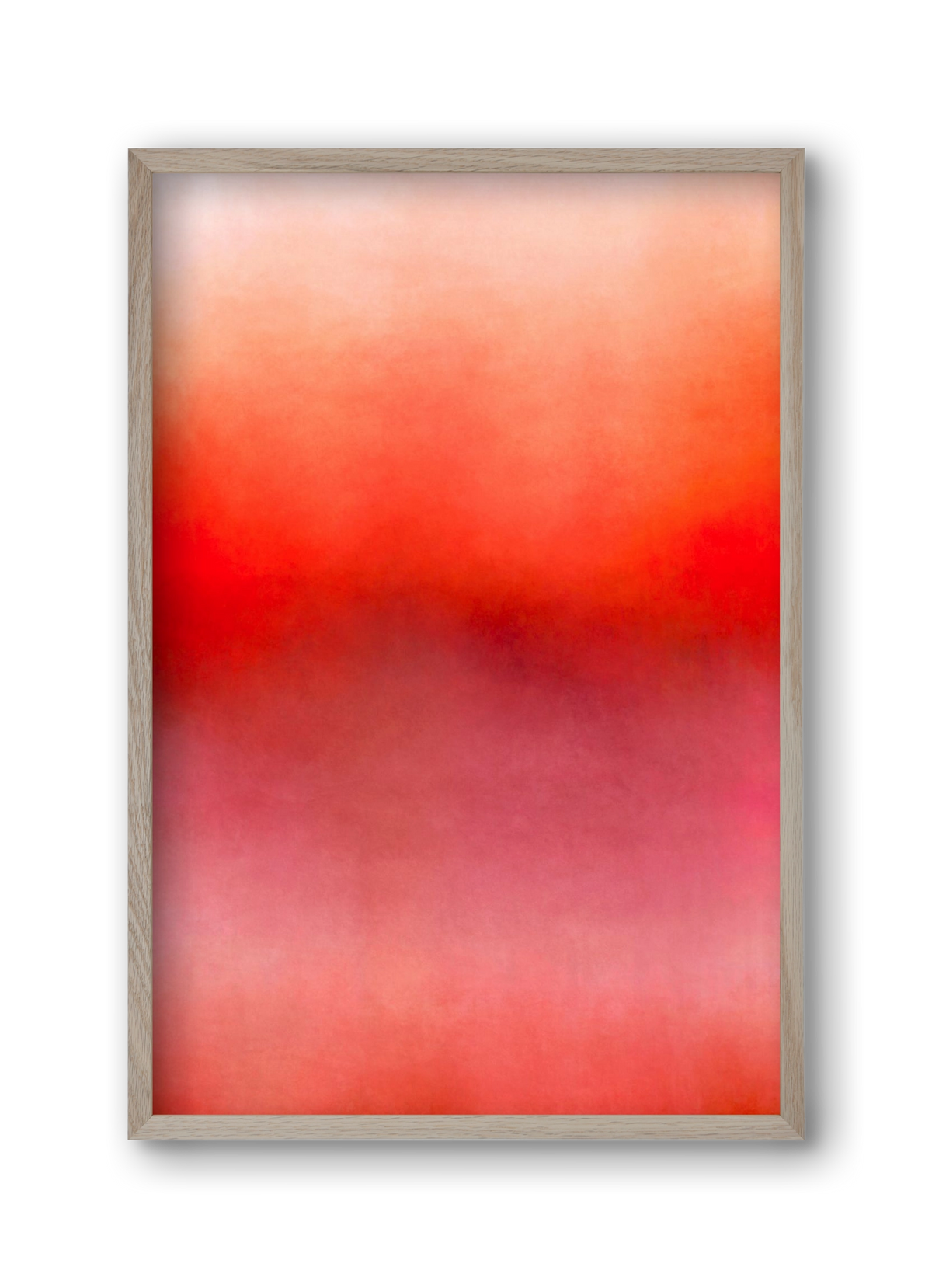 COLOR GRADIENT - 06, 30x45 cm (30x45 cm), Tölgy keret