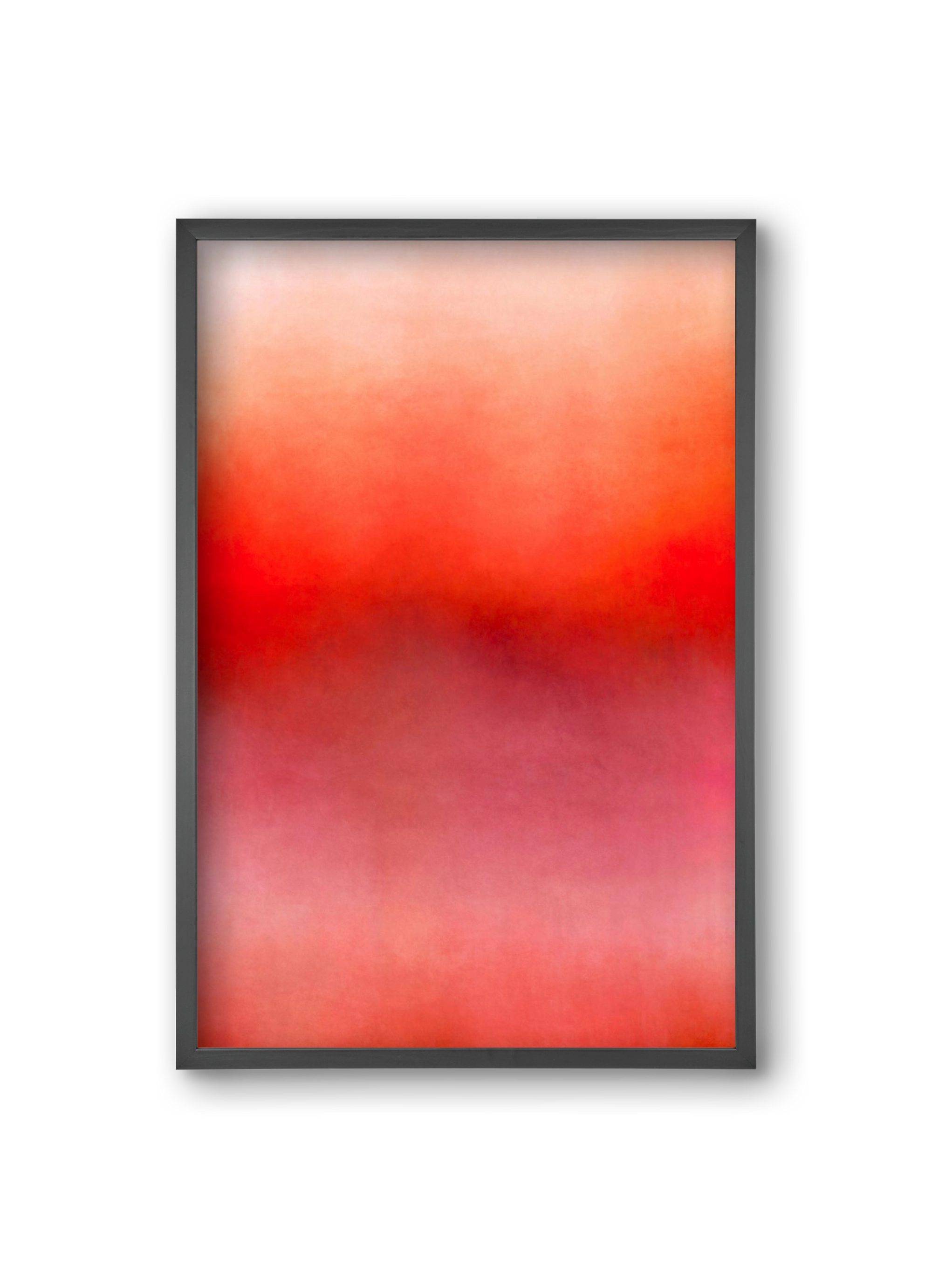 COLOR GRADIENT - 06, 20x30 cm (20x30 cm), Fekete keret