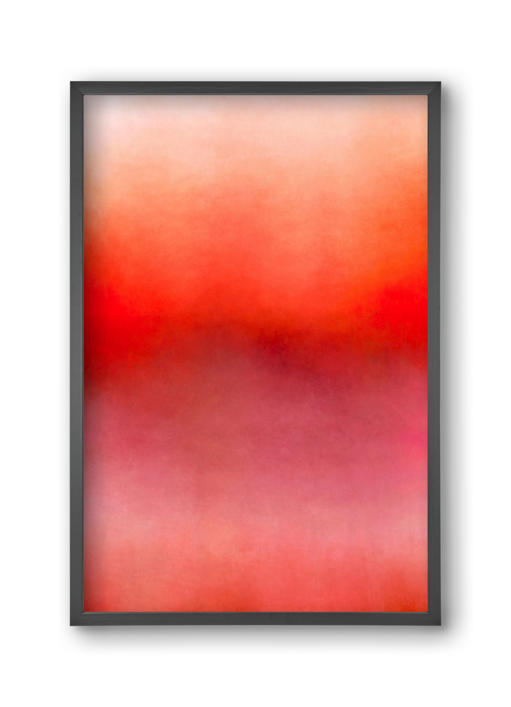 COLOR GRADIENT - 06, 30x45 cm (30x45 cm), Fekete keret