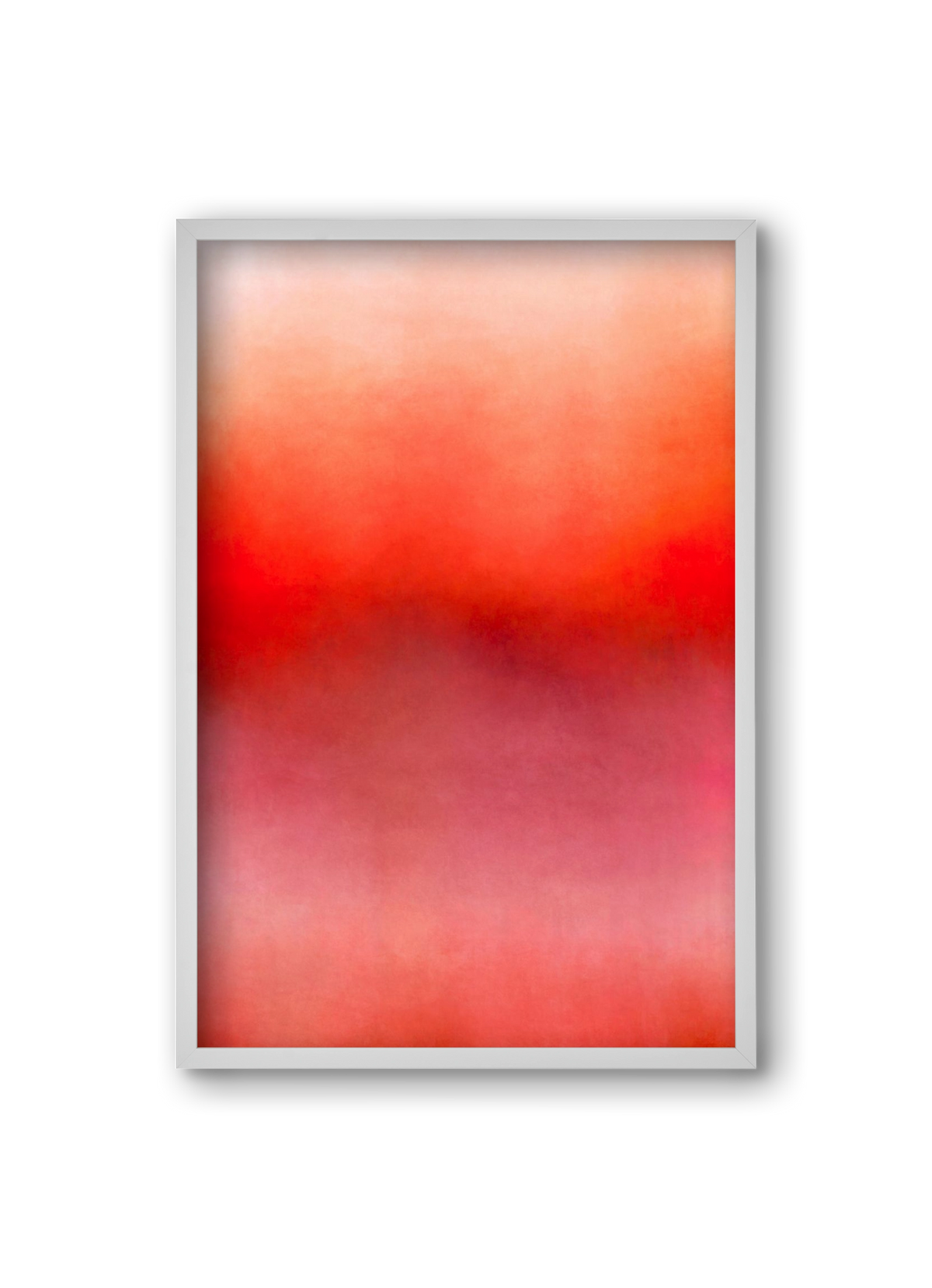 COLOR GRADIENT - 06, 20x30 cm (20x30 cm), Fehér keret