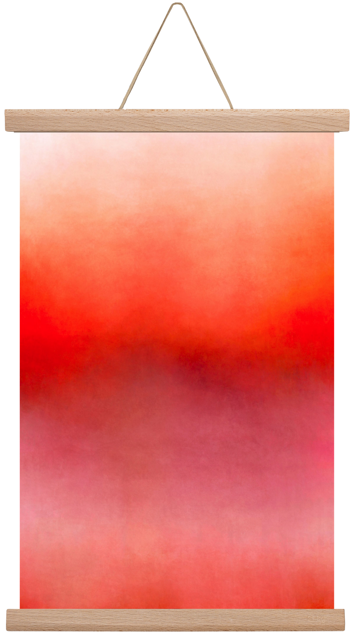 COLOR GRADIENT - 06, 30x45 cm (30x45 cm), Tölgy akasztó