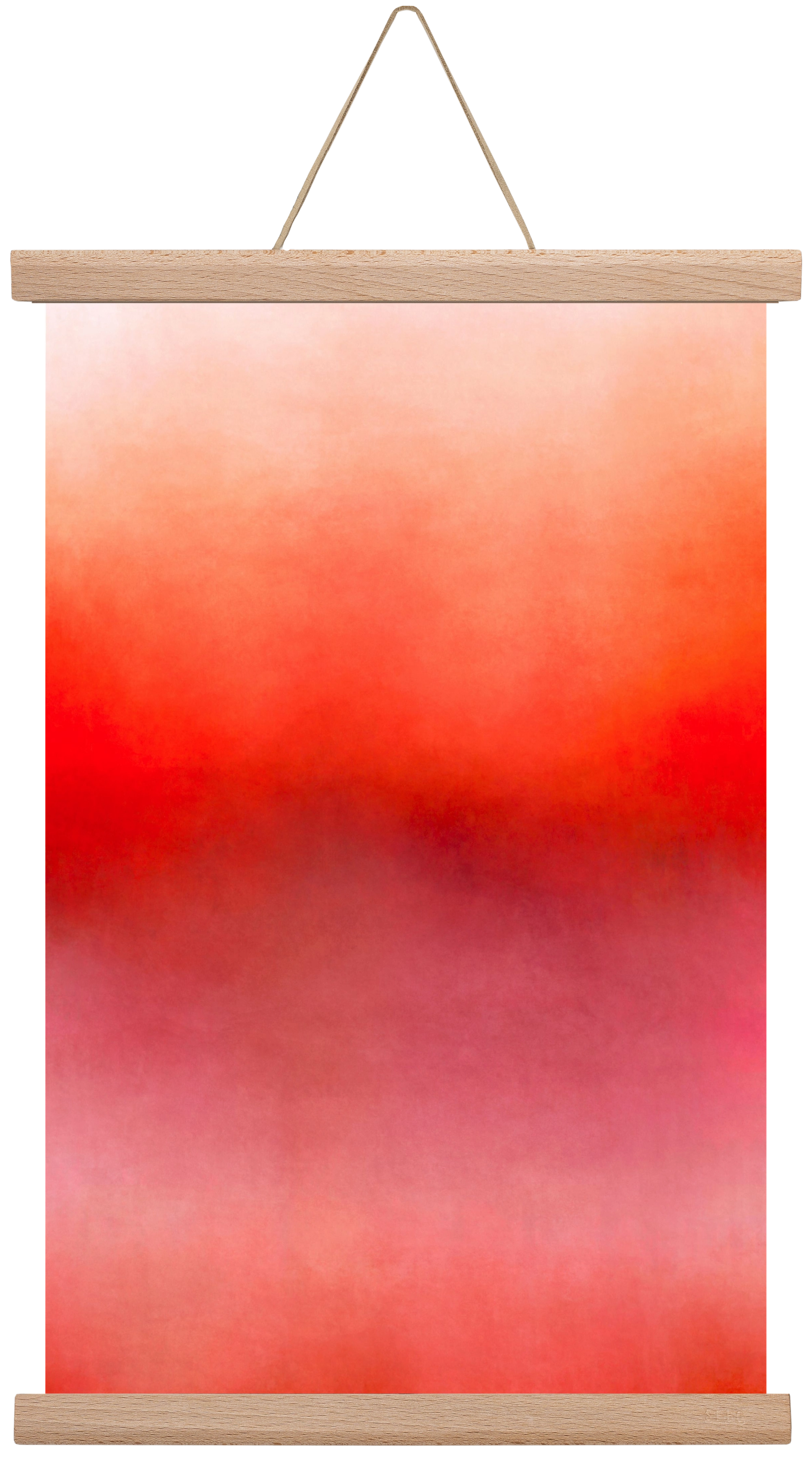 COLOR GRADIENT - 06, 30x45 cm (30x45 cm), Tölgy akasztó