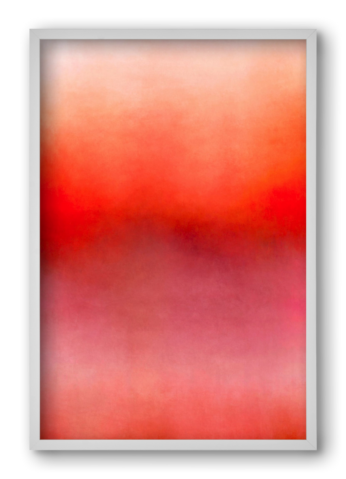 COLOR GRADIENT - 06, 40x60 cm (40x60 cm), Fehér keret