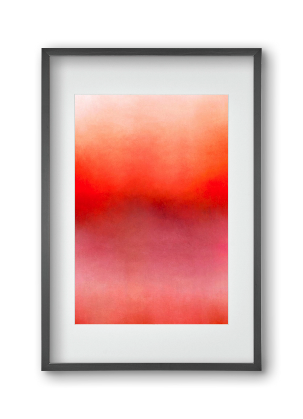 COLOR GRADIENT - 06, 30x45 cm (20x30 cm), Fekete keret, paszpartuval