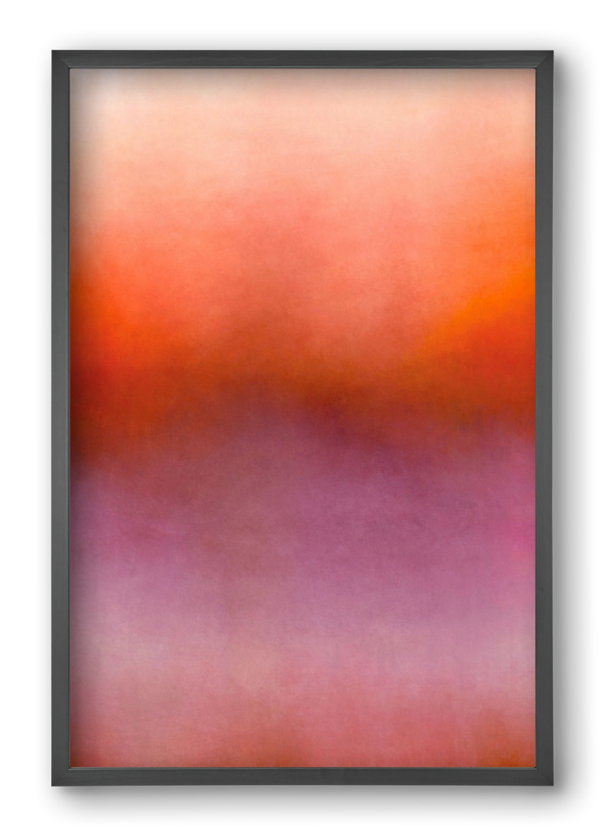 COLOR GRADIENT - 07, 40x60 cm (40x60 cm), Fekete keret