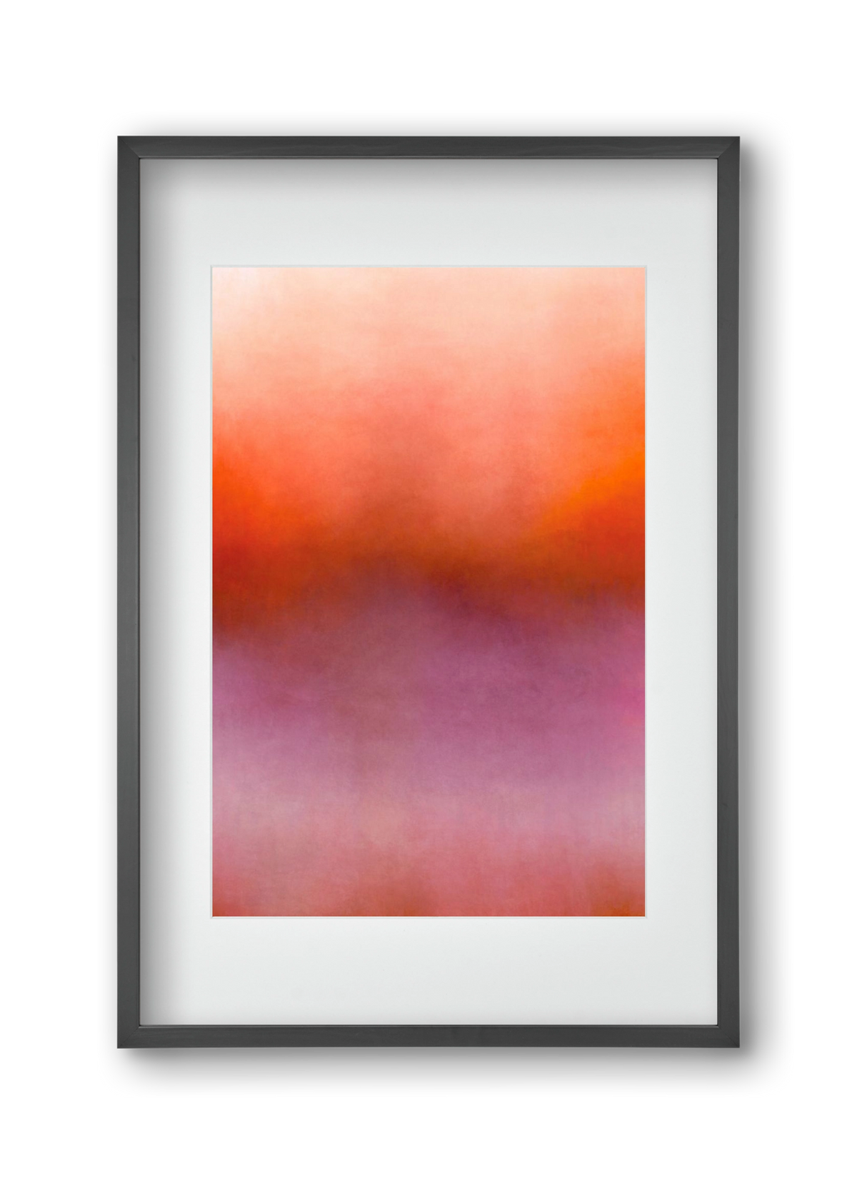 COLOR GRADIENT - 07, 30x45 cm (20x30 cm), Fekete keret, paszpartuval