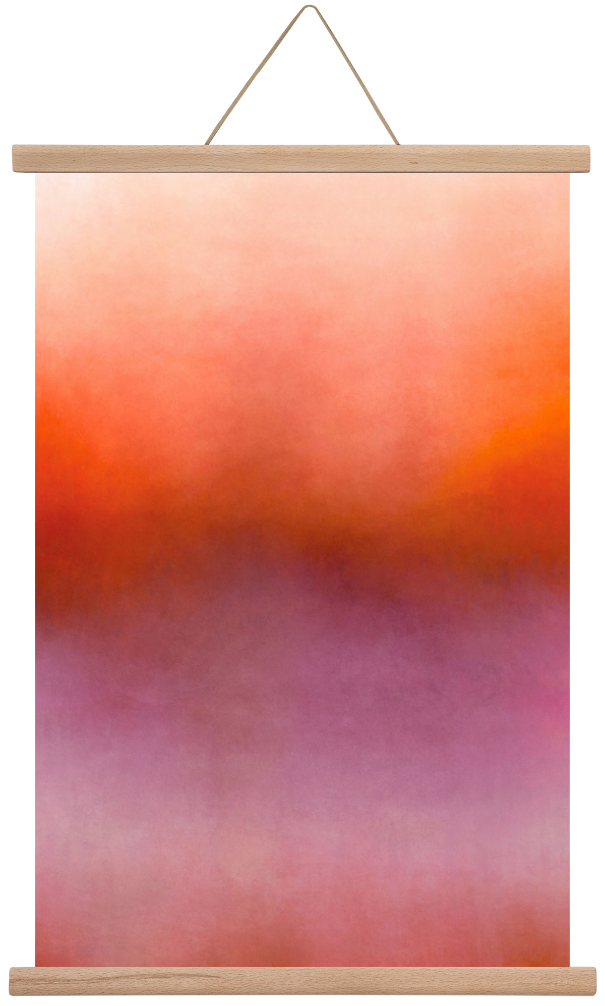 COLOR GRADIENT - 07, 40x60 cm (40x60 cm), Tölgy akasztó