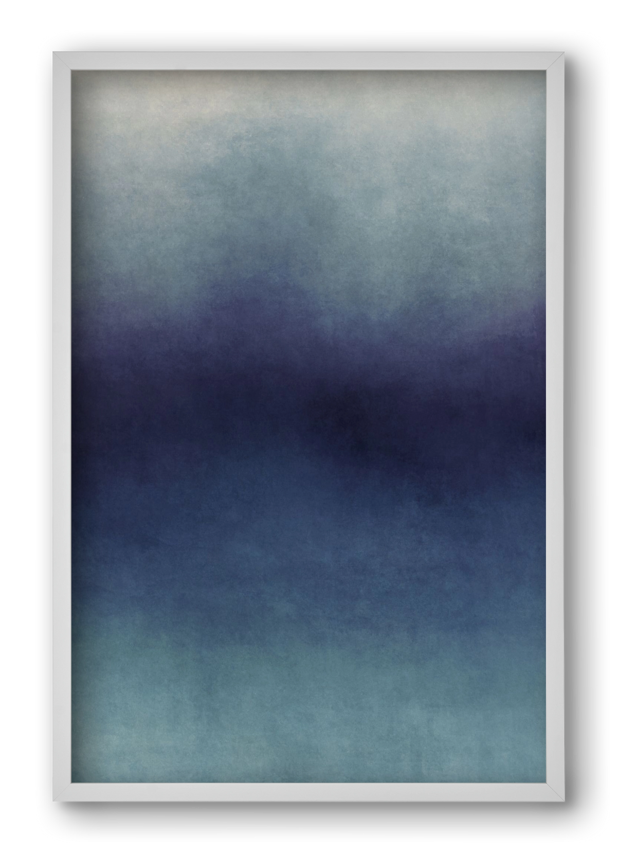 COLOR GRADIENT - 08, 40x60 cm (40x60 cm), Fehér keret