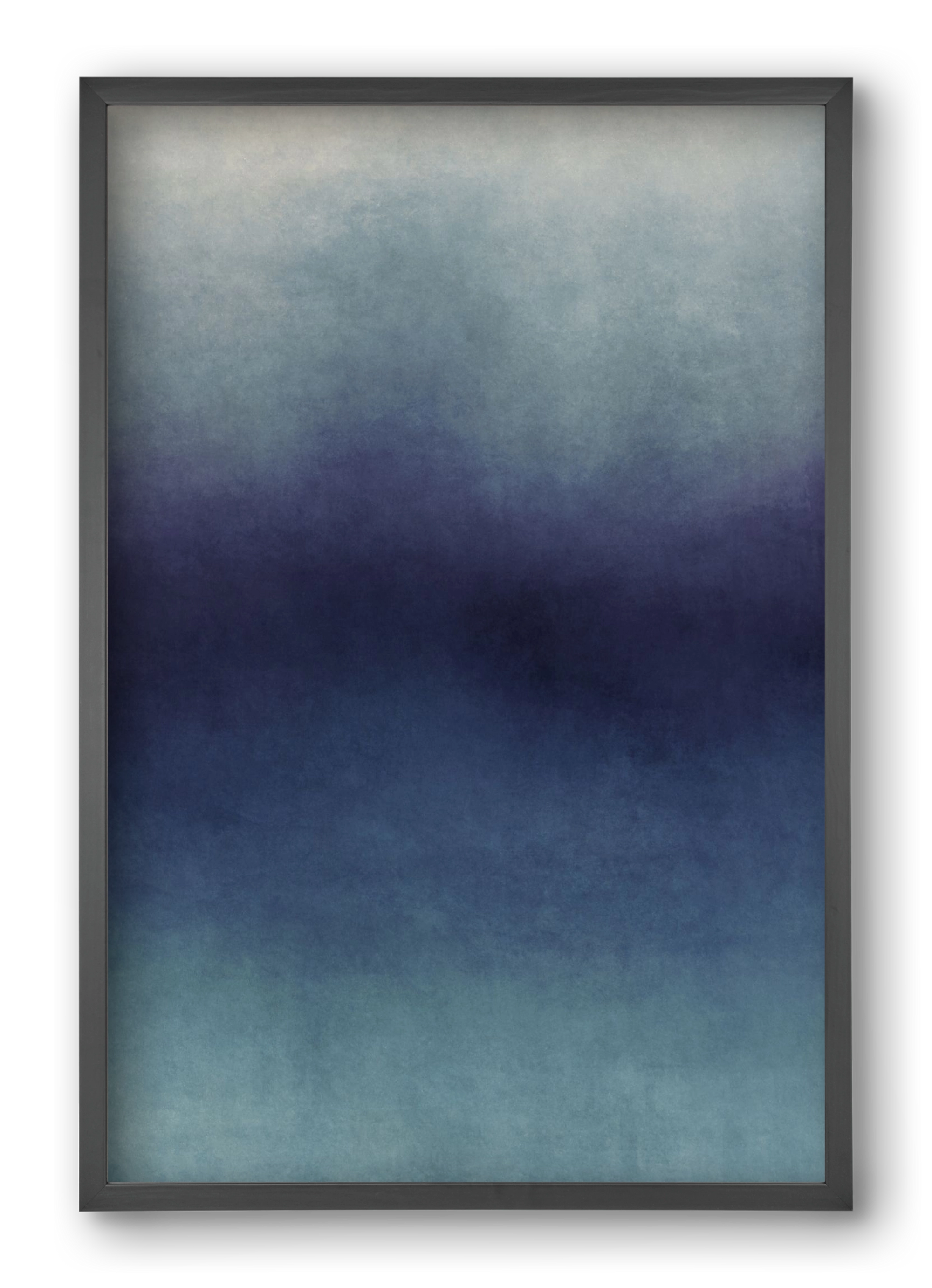 COLOR GRADIENT - 08, 40x60 cm (40x60 cm), Fekete keret