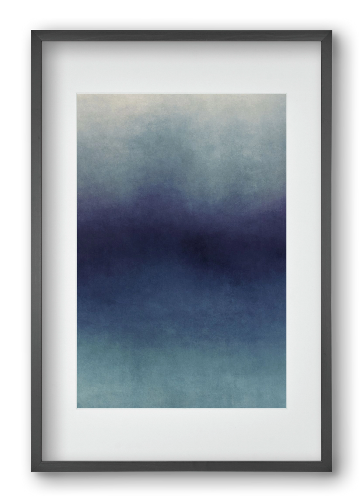 COLOR GRADIENT - 08, 40x60 cm (30x45 cm), Fekete keret, paszpartuval